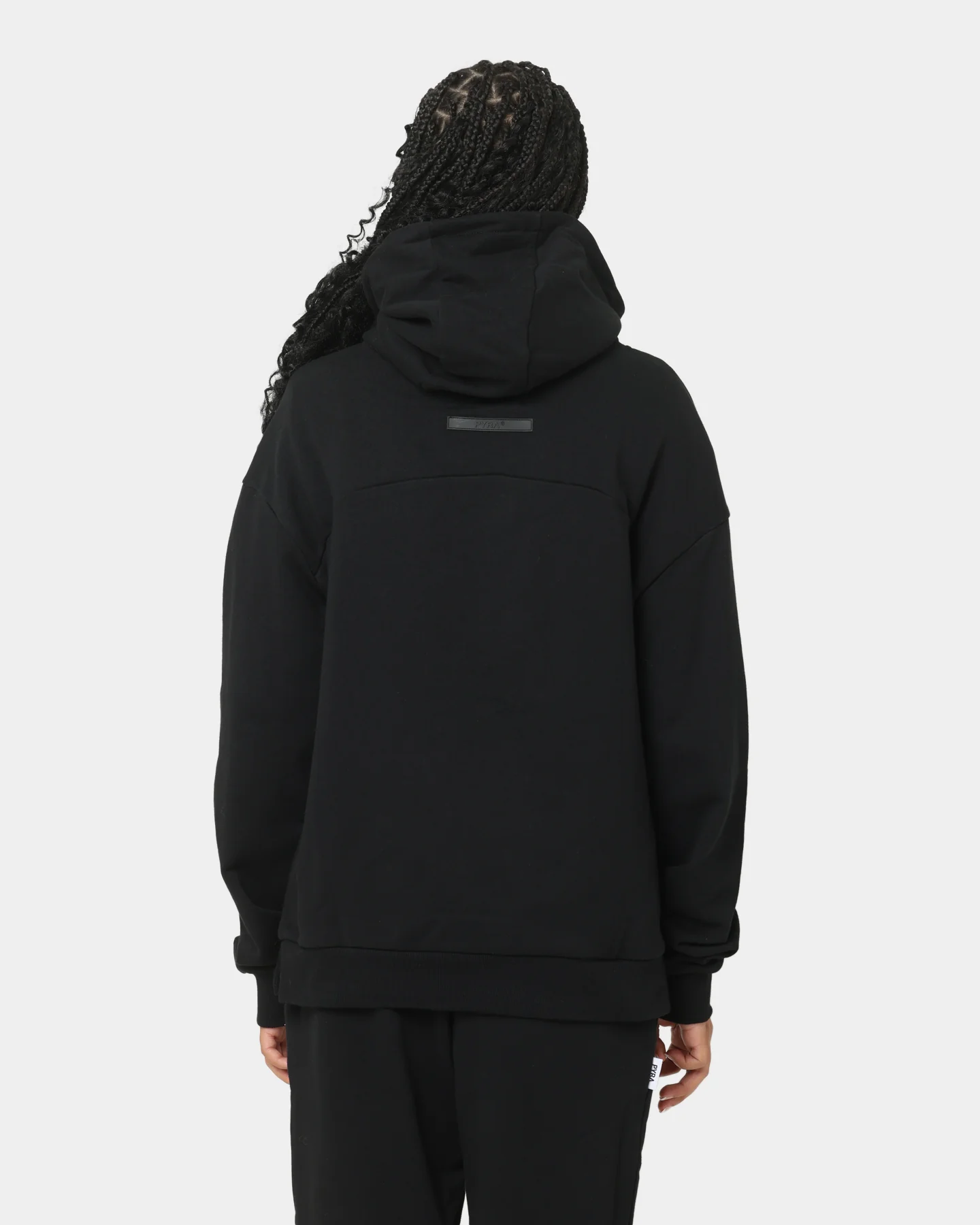 PYRA Women's TM Standard Hoodie Black - Image 4