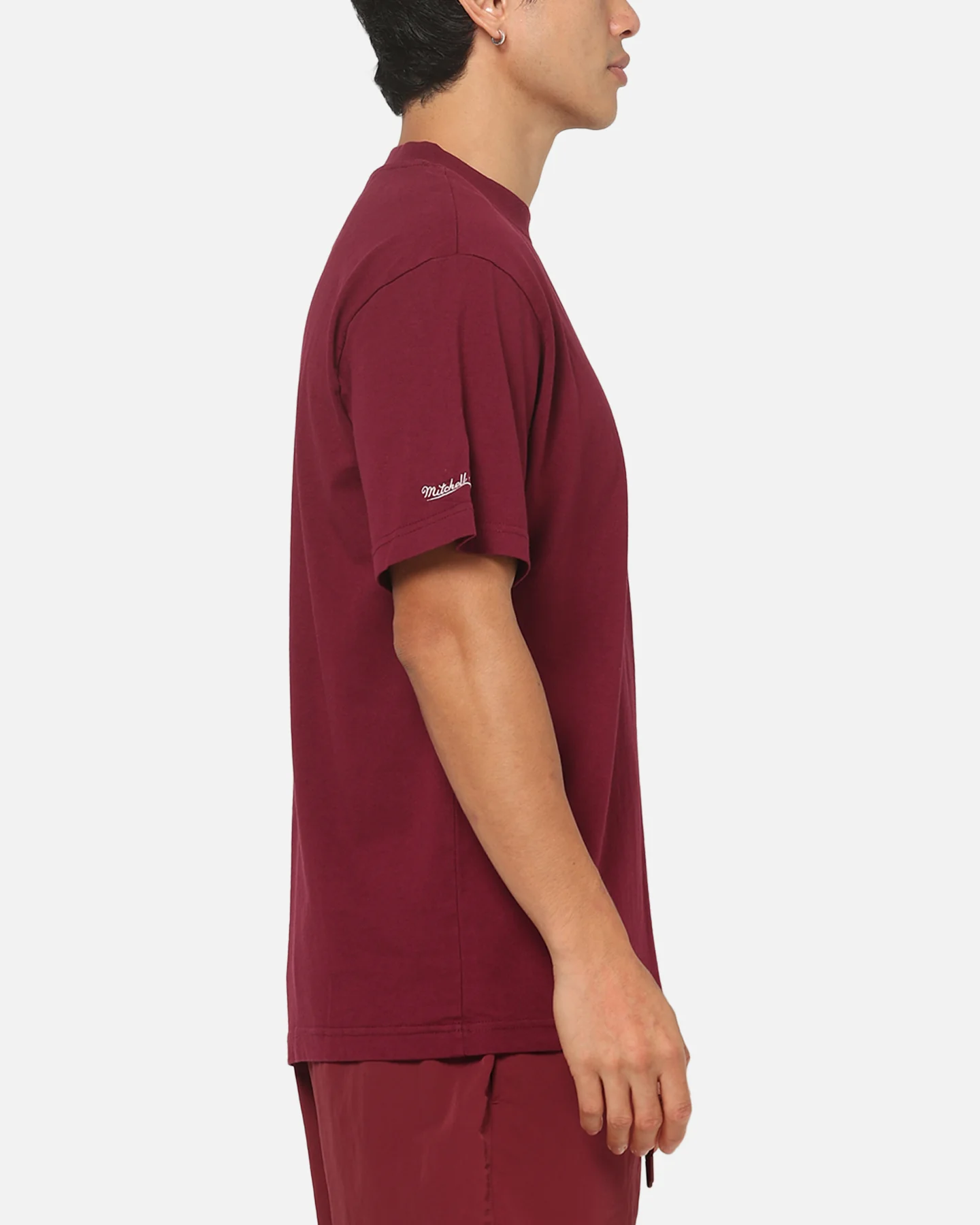Mitchell & Ness Queensland Maroons Vintage T-Shirt Maroon - Image 4