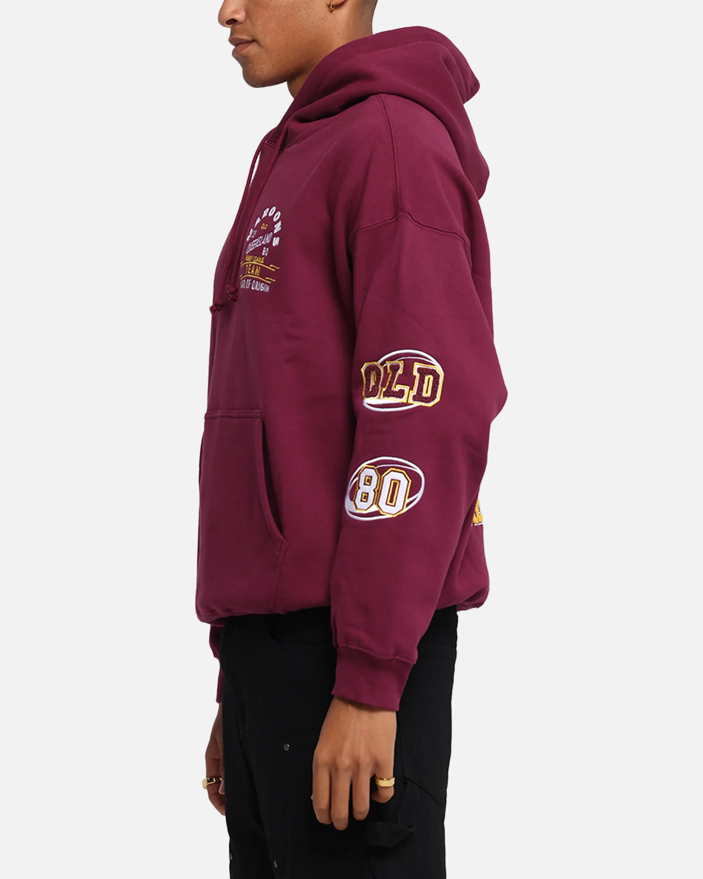 Queensland Rugby League Queensland Maroons State Of Origin Hoodie Maroon - Image 6