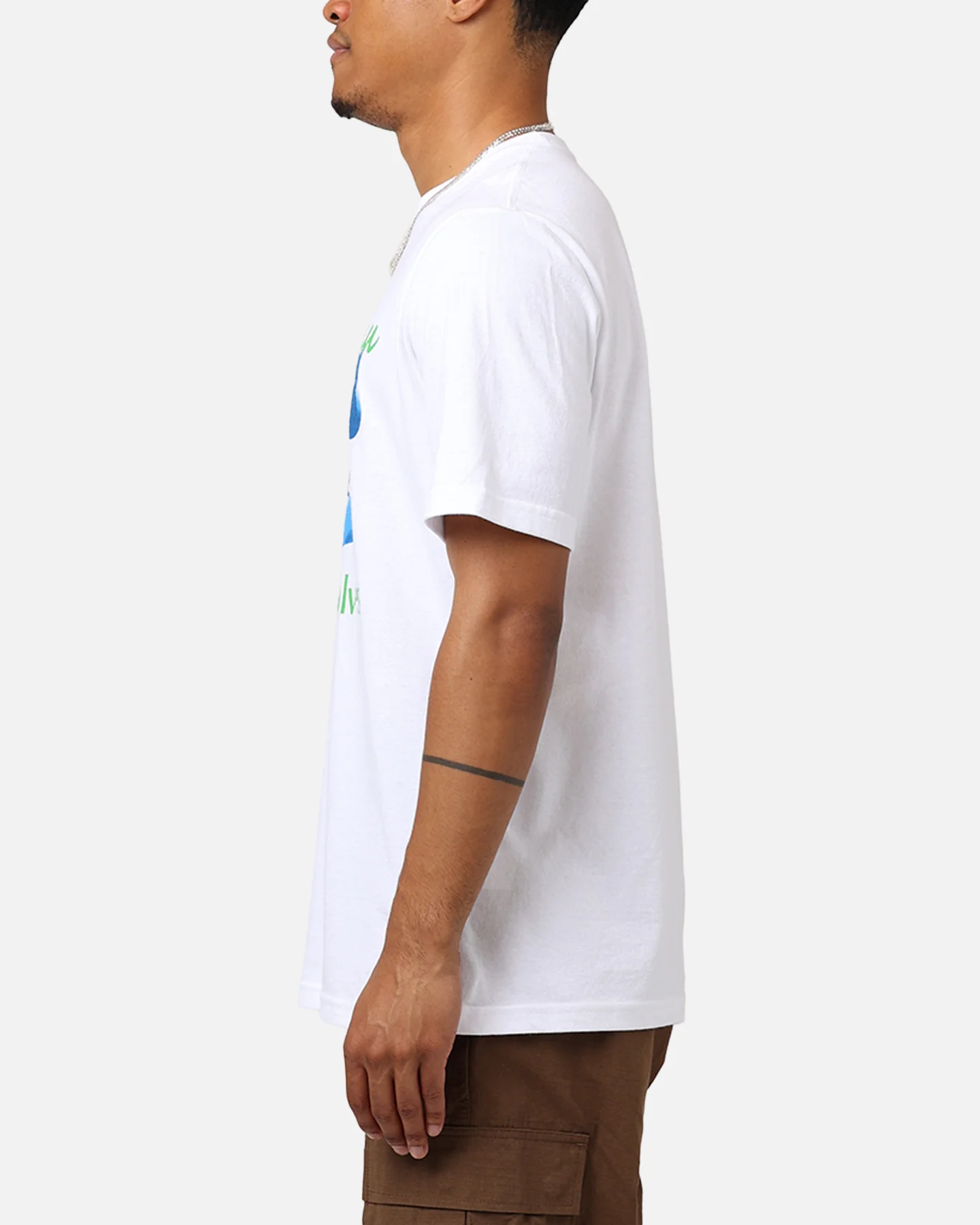 Raised By Wolves Welcome T-Shirt White - Image 5
