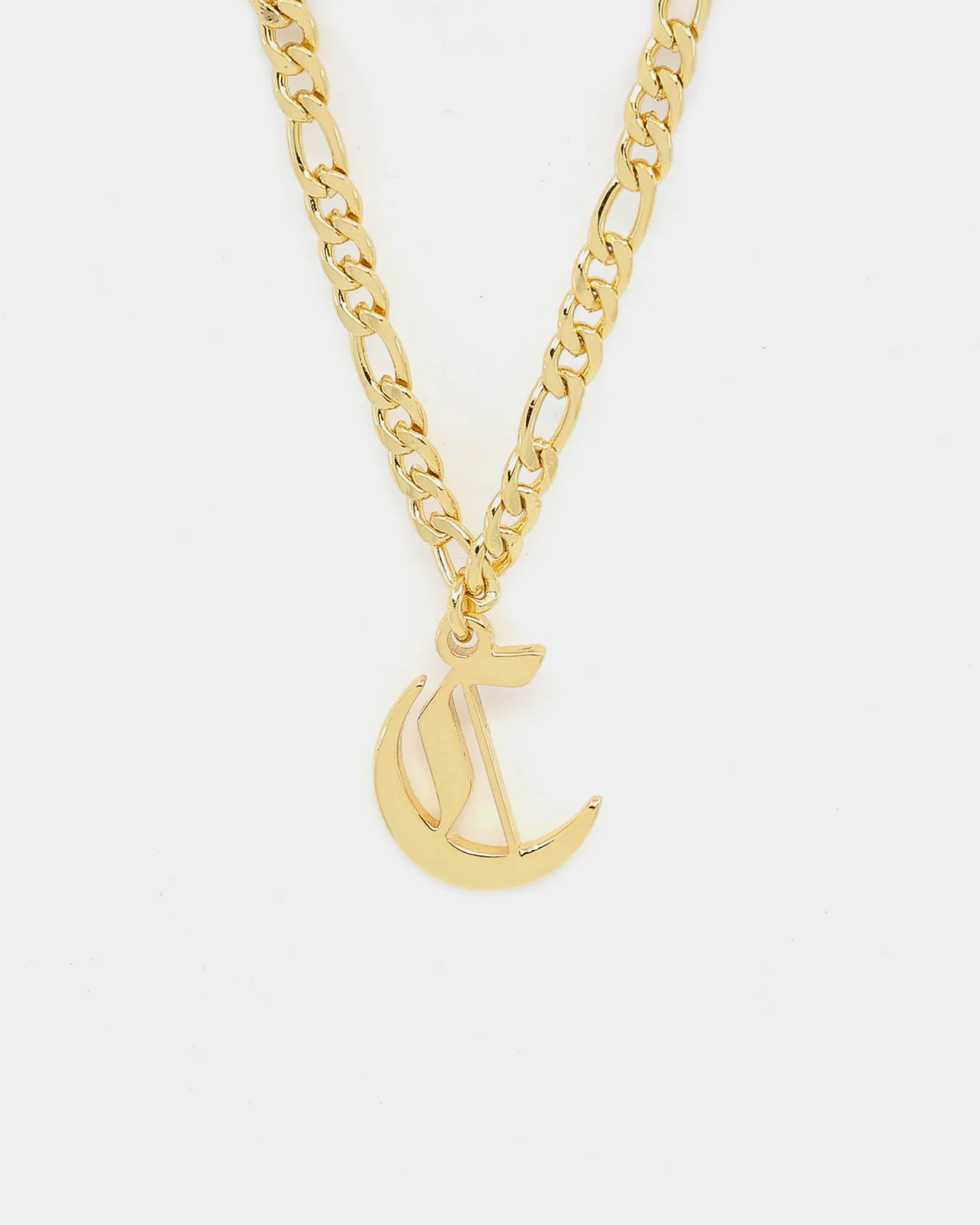 Raising Hell Women's Gothic Letter Anklet Gold - Image 8