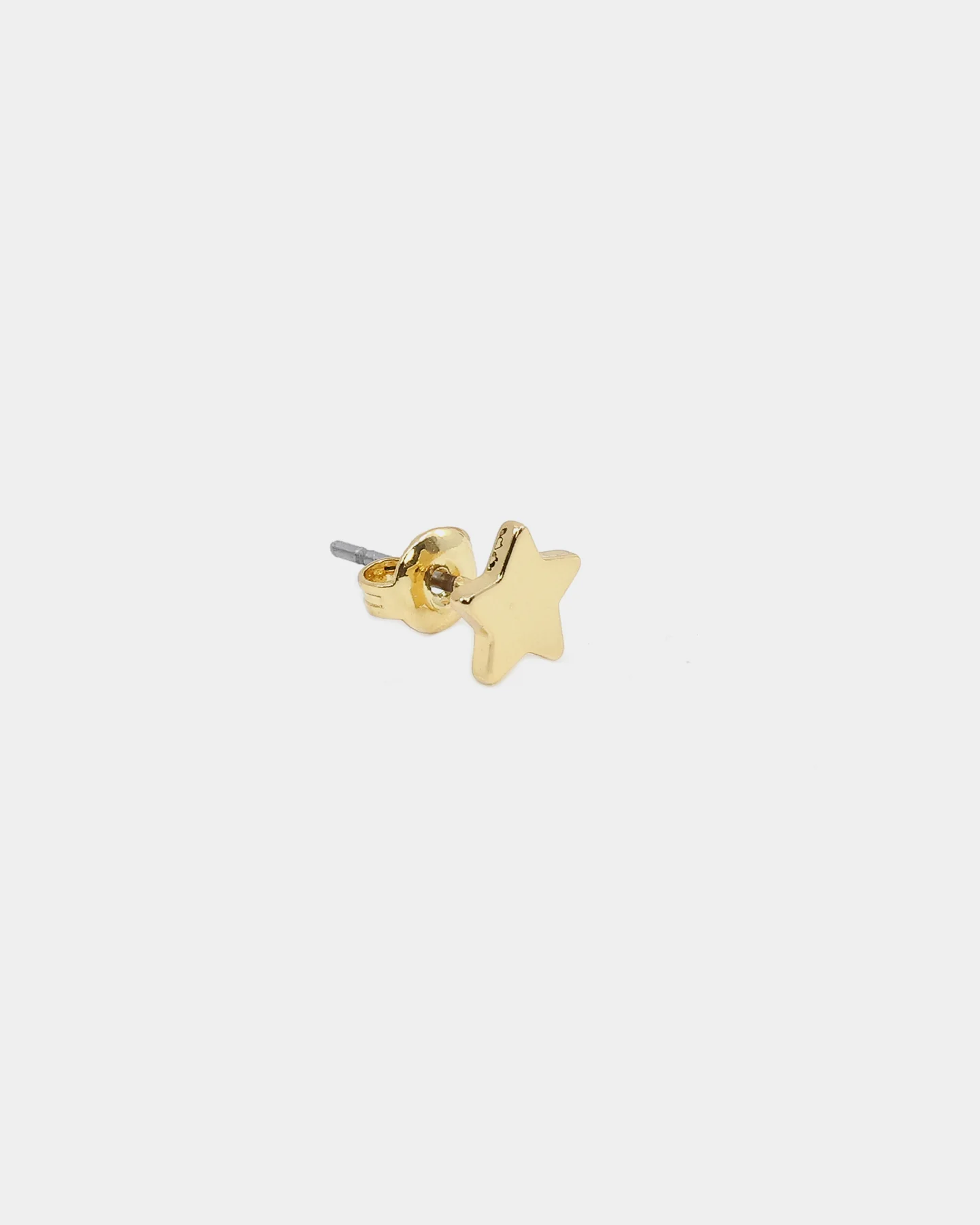 Raising Hell Women's Starry Heart Earrings Chain Iced Gold - Image 4