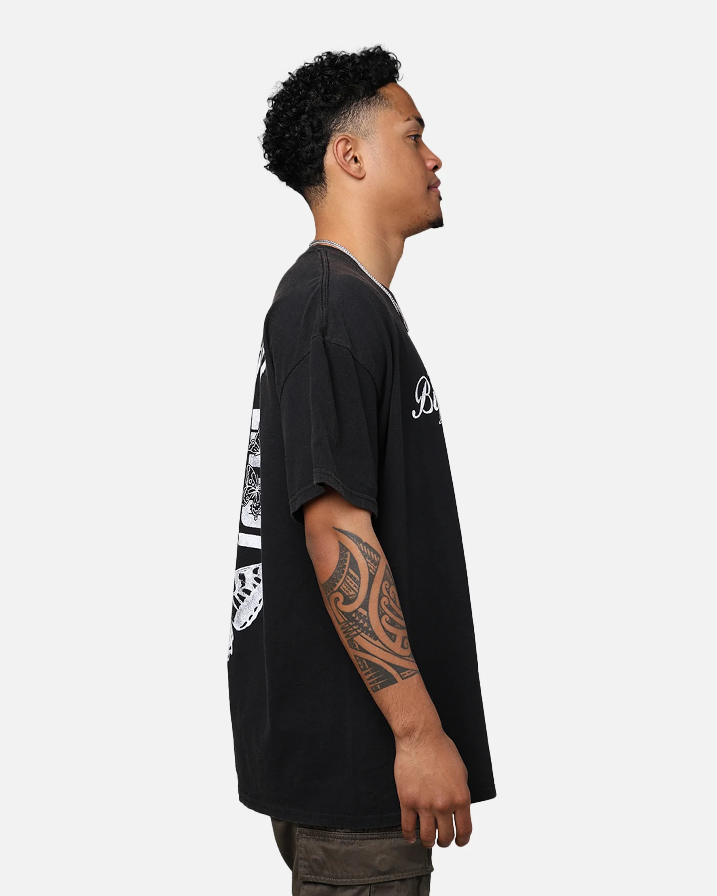 Rats Get Fat Butterfly Effect T-Shirt Black Wash - Image 6