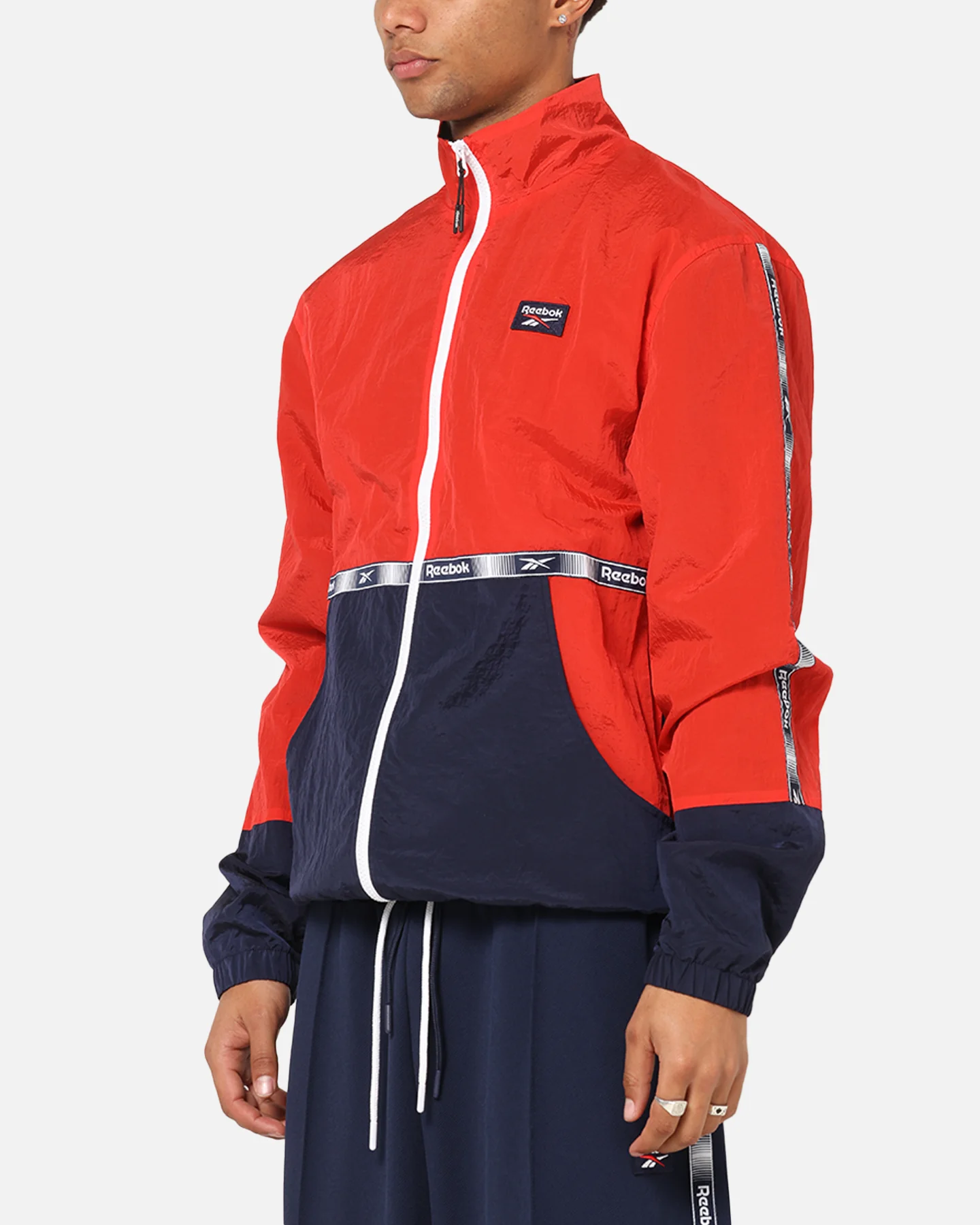 Reebok Archive Track Jacket Red/Navy - Image 5