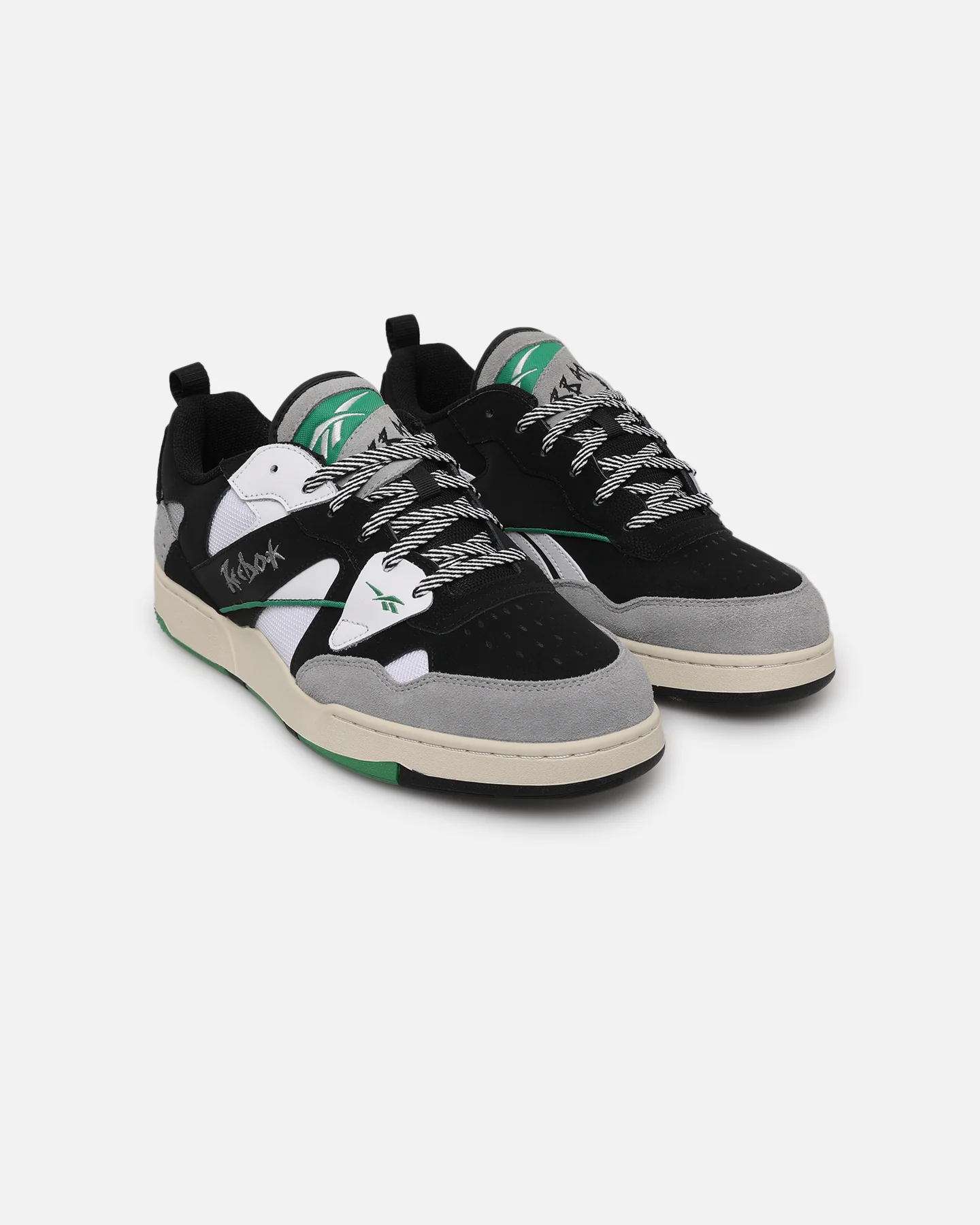 Reebok BB 4000 II 96 Black/White - Image 2