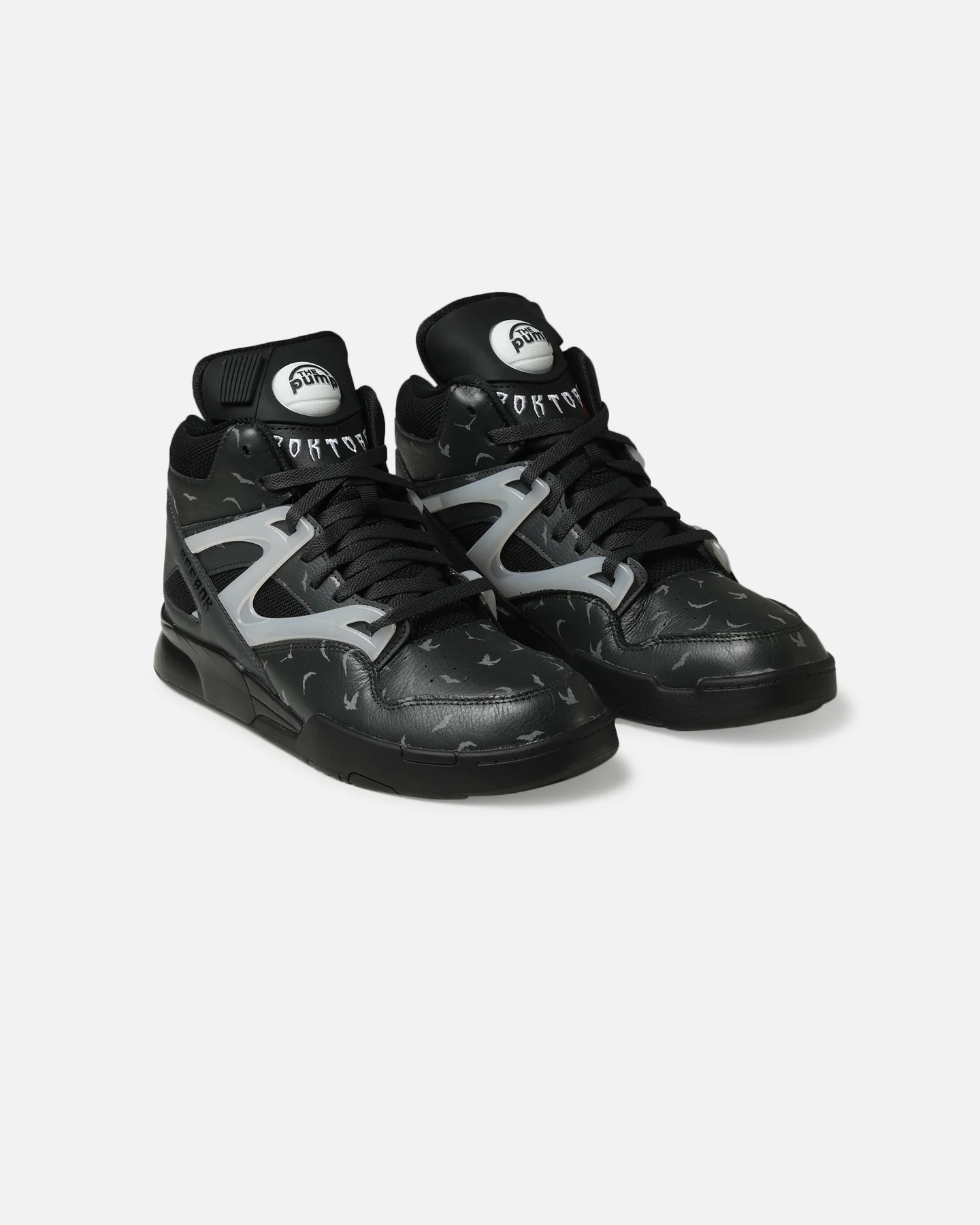 Reebok Pump Omni Zone II Black/Grey - Image 2