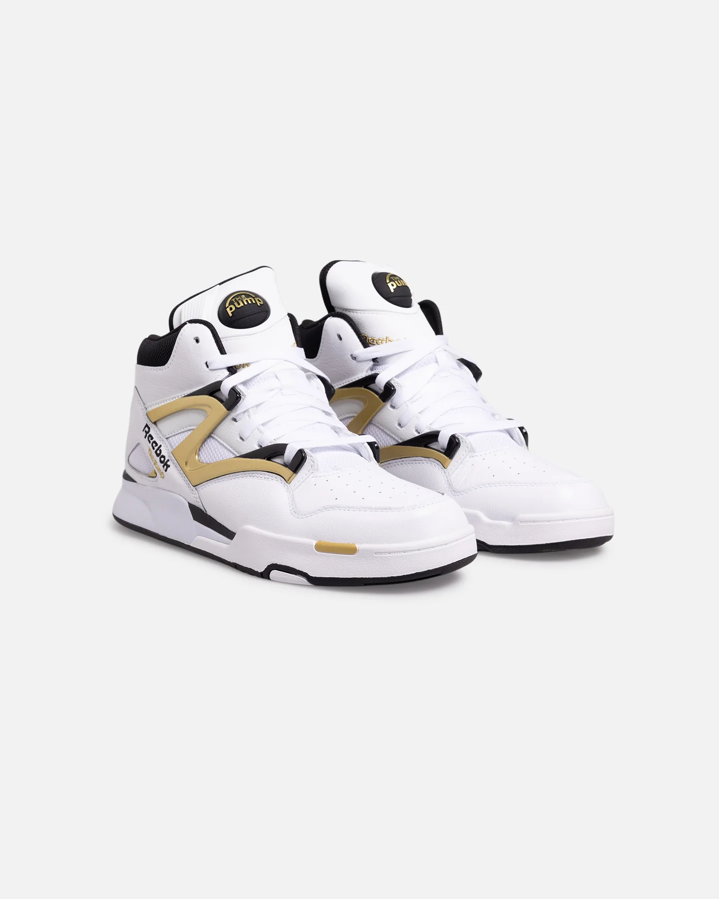 Reebok Pump Omni Zone II White/Black/Gold - Image 2