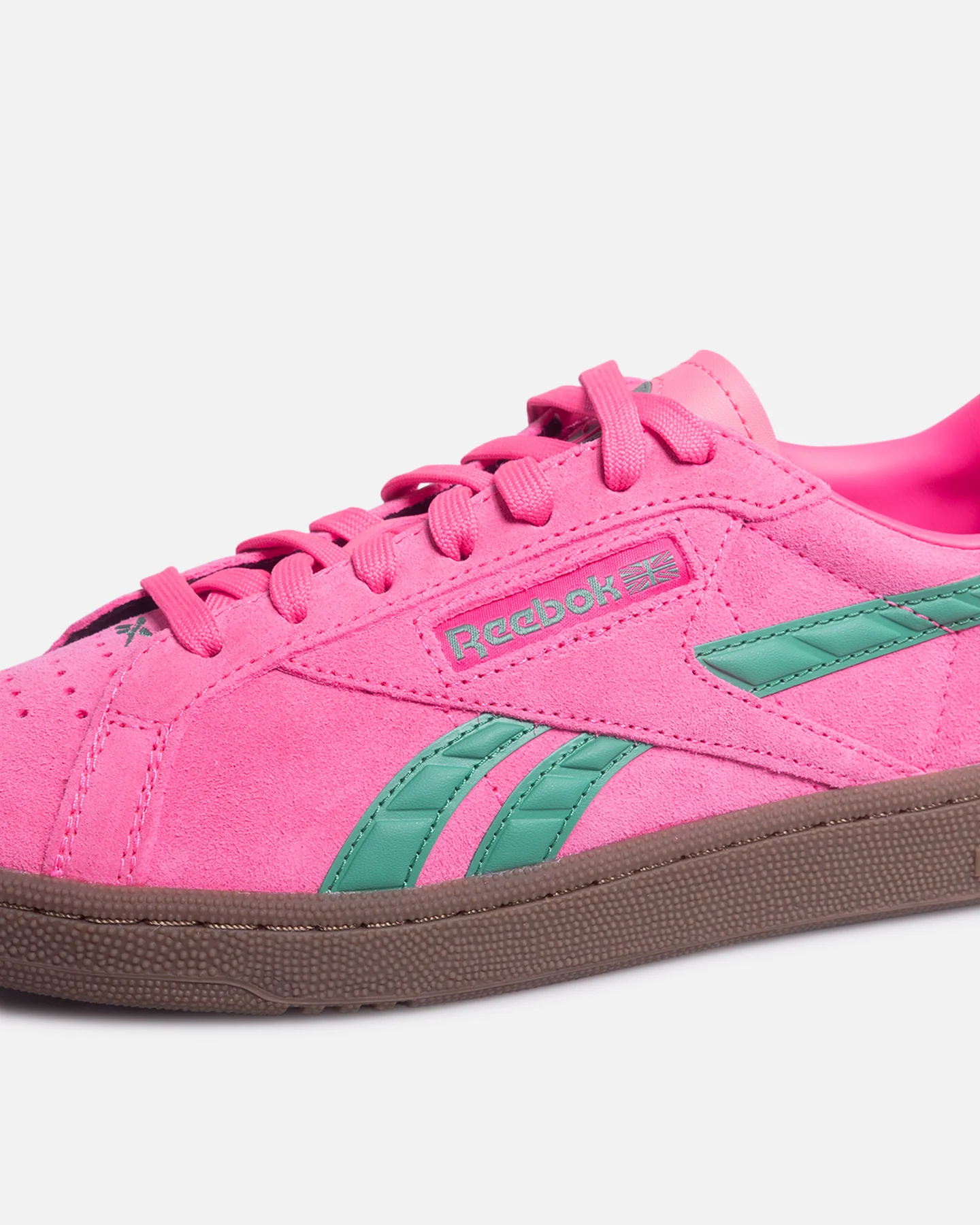Reebok Women's Club C Grounds UK Pink/Green - Image 6