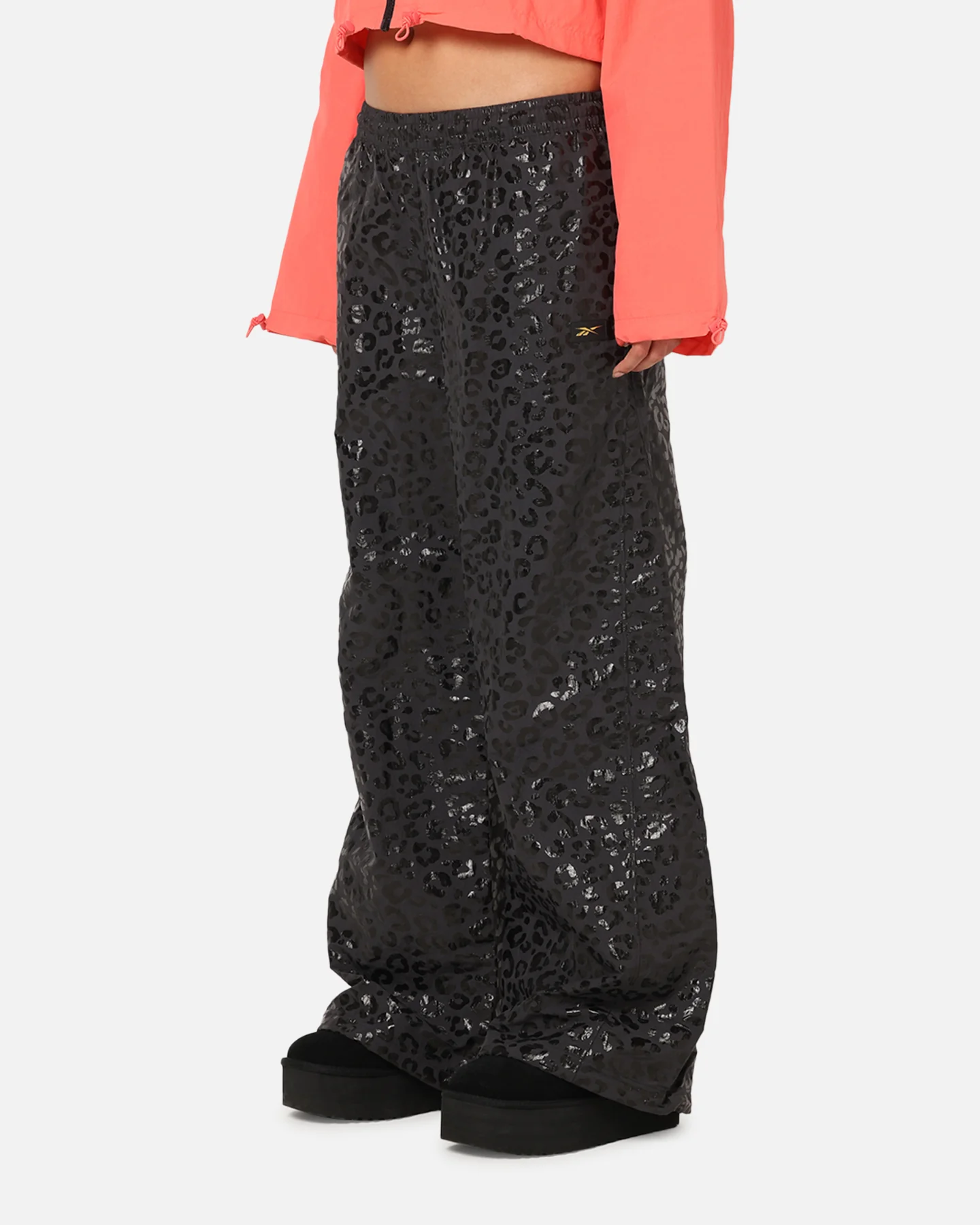 Reebok X Angel Reese Women's Hoop Pants Washed Black - Image 6