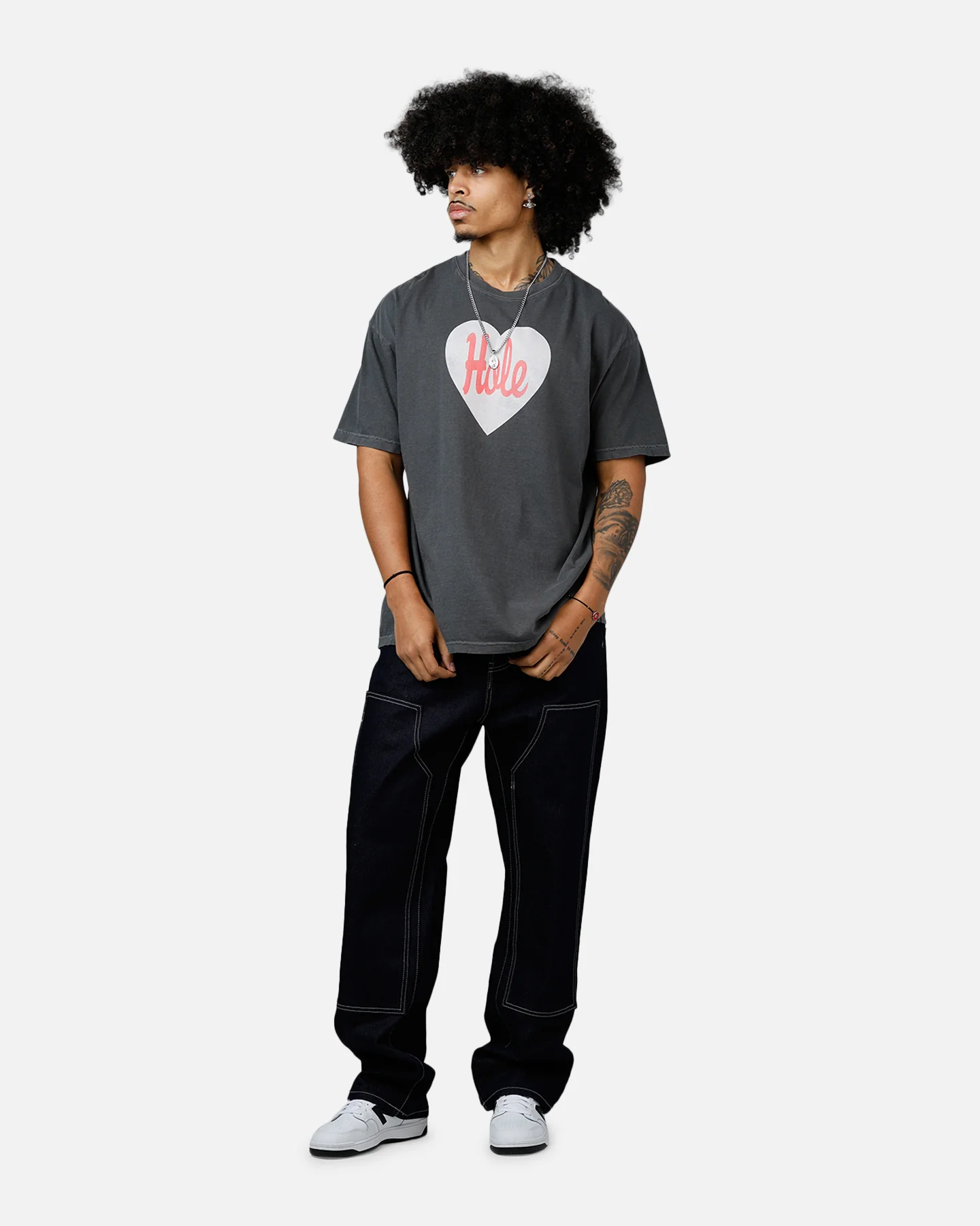 Ripple Hole 1994 Tour T-Shirt Washed Black - Image 3