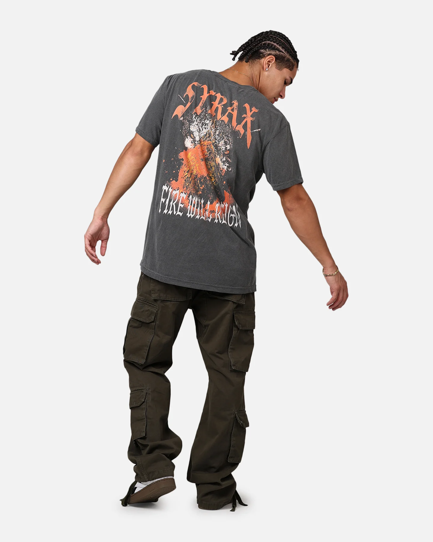 Ripple X Game Of Thrones 'House Of The Dragon' Syrax T-Shirt Washed Black - Image 6