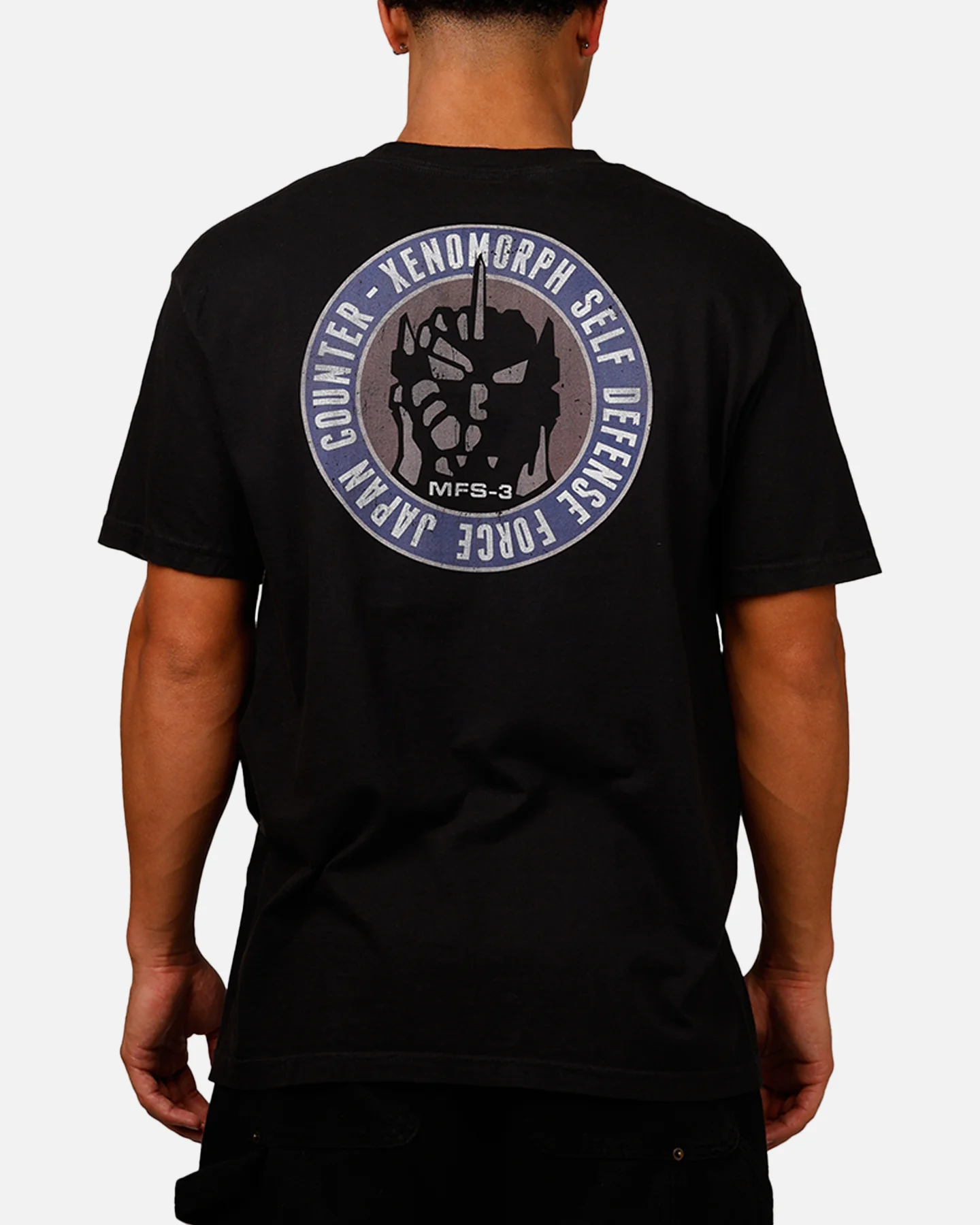 Ripple X Godzilla Mechagodzilla T-Shirt Black - Image 2