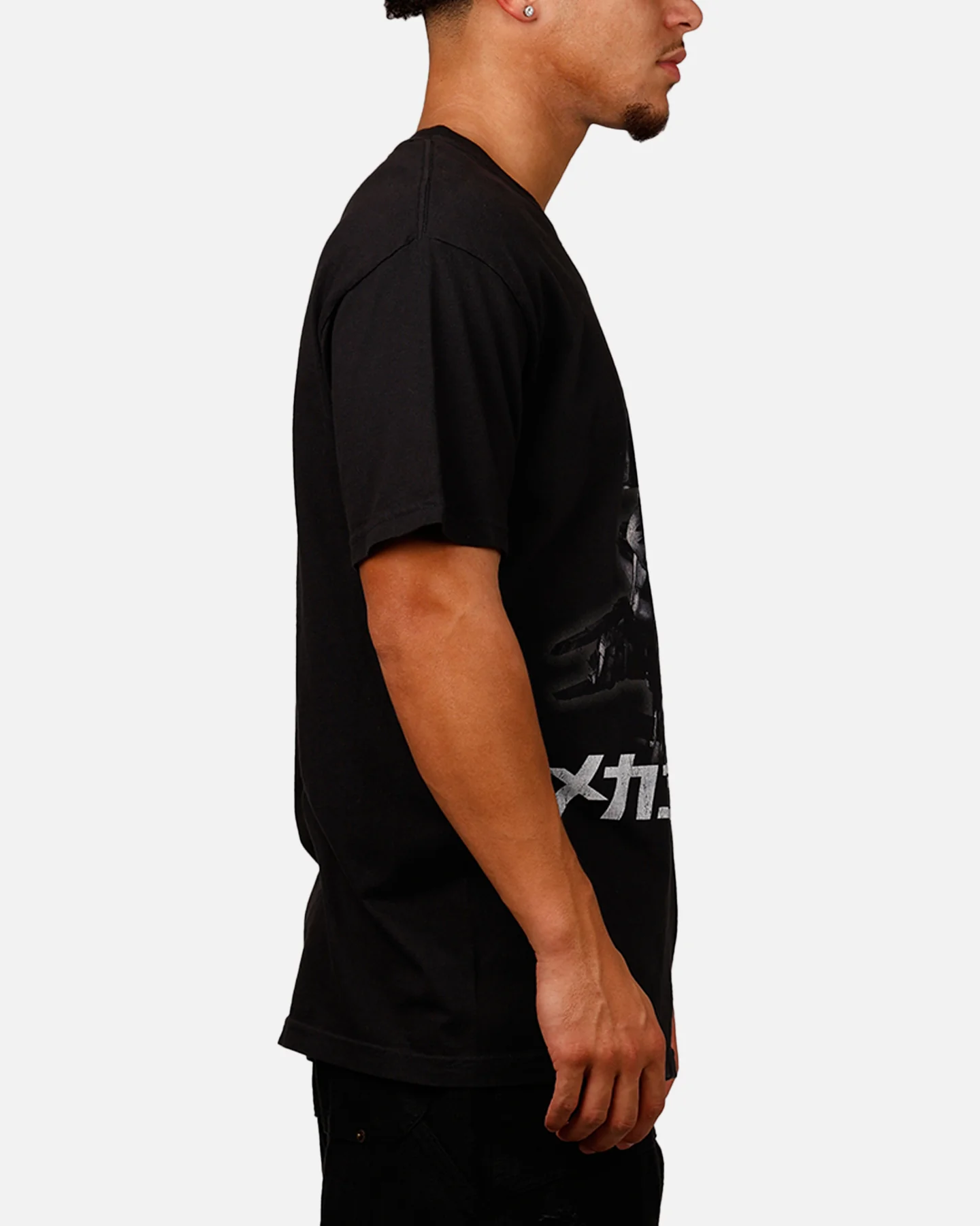 Ripple X Godzilla Mechagodzilla T-Shirt Black - Image 4