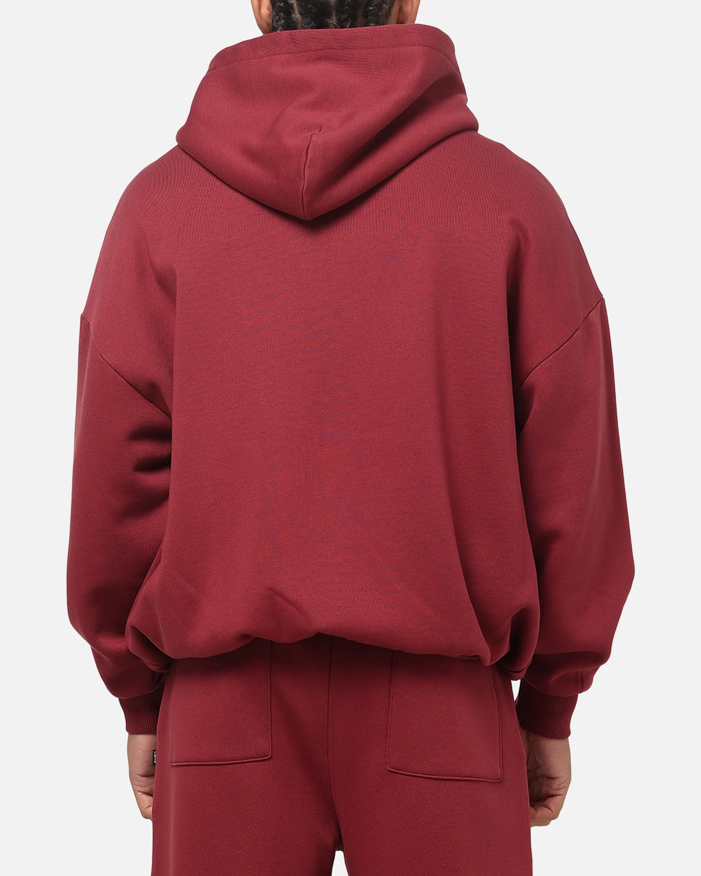 Carre Rivet Hoodie Burgundy - Image 3