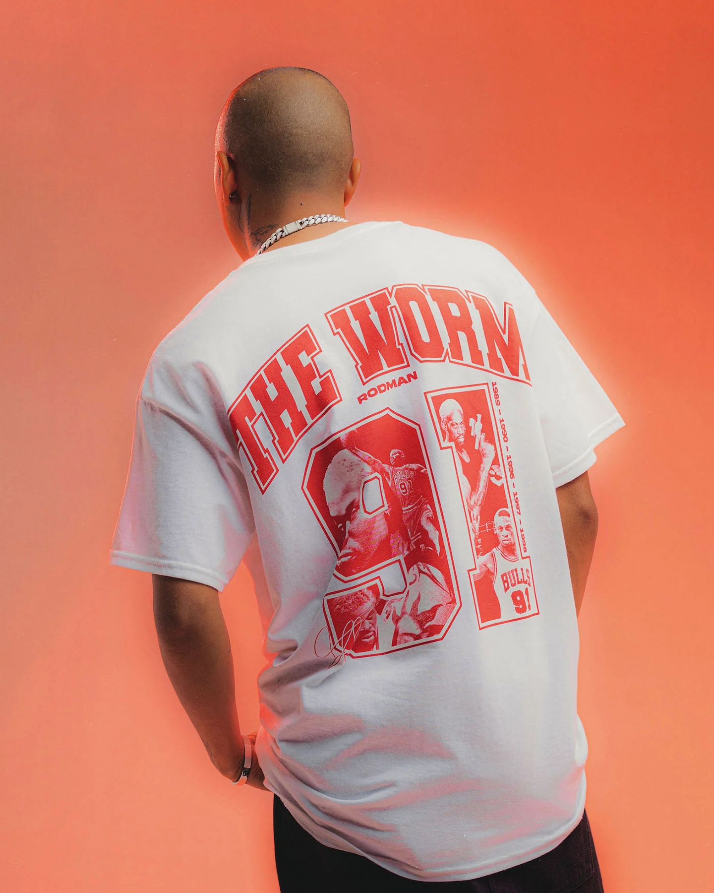Rodman Brand 91 Core T-Shirt White