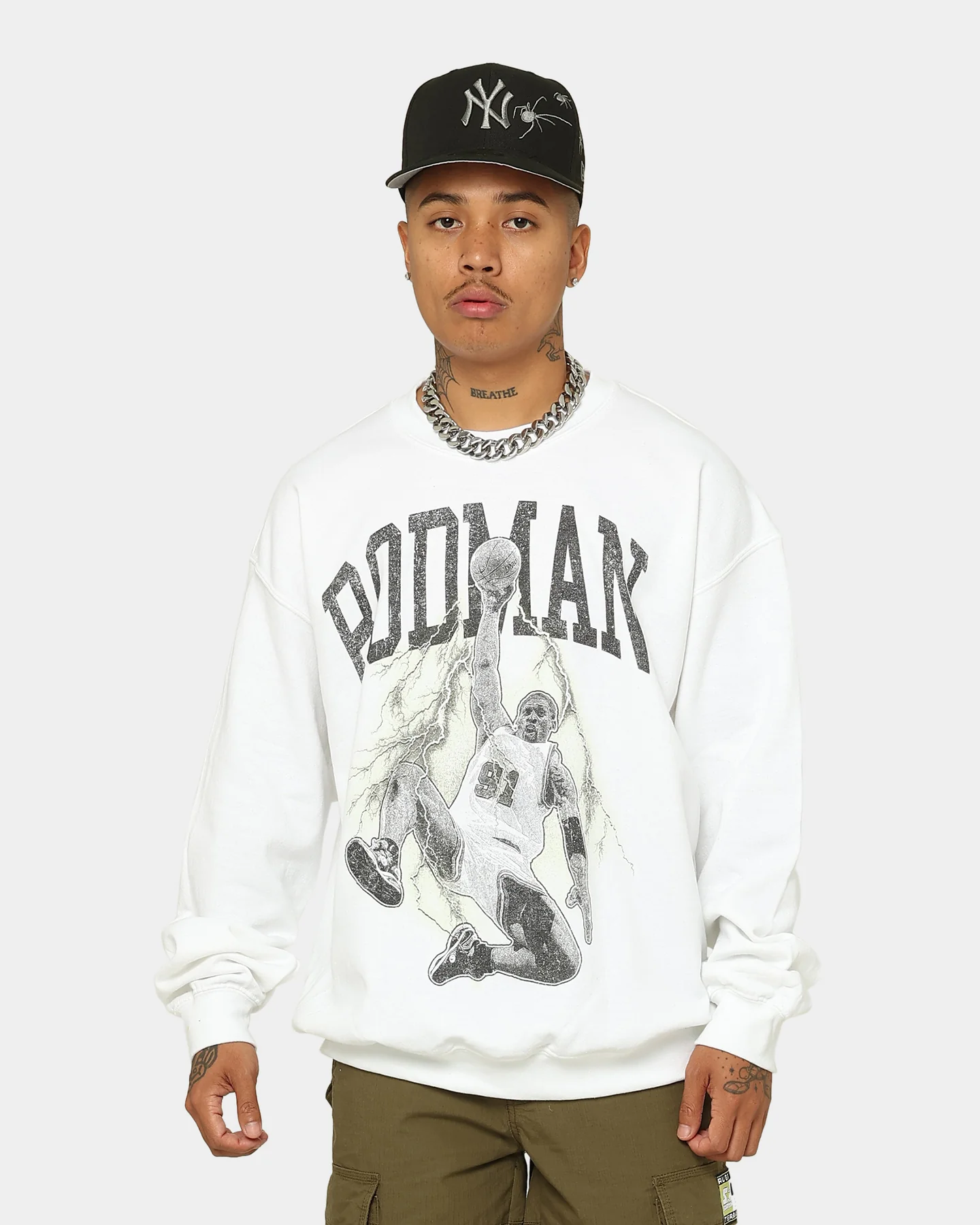 Rodman Brand Rodman Dunk UV Crewneck White - Image 2