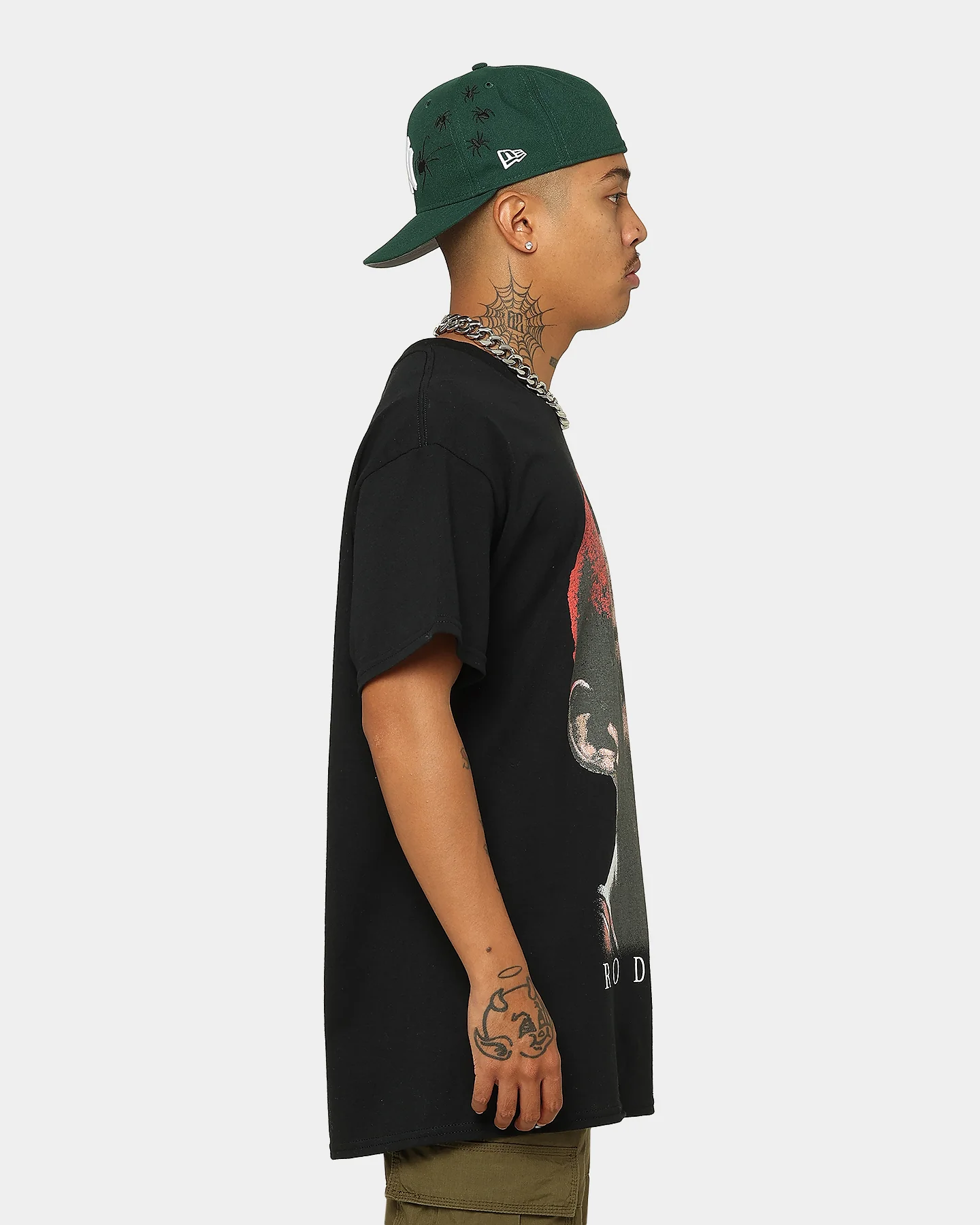 Rodman Brand Rodman Glow Face T-Shirt Black - Image 6