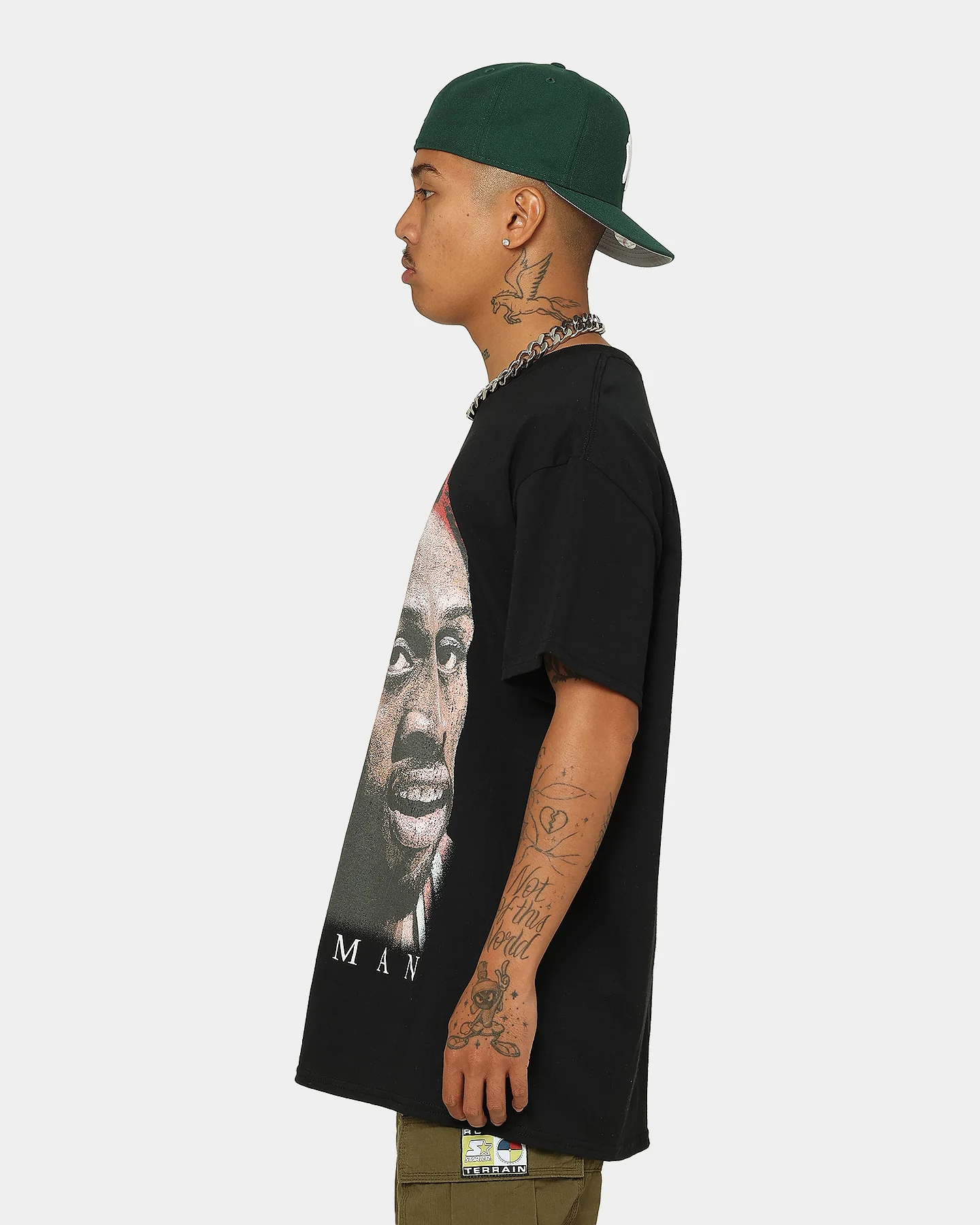 Rodman Brand Rodman Glow Face T-Shirt Black - Image 7
