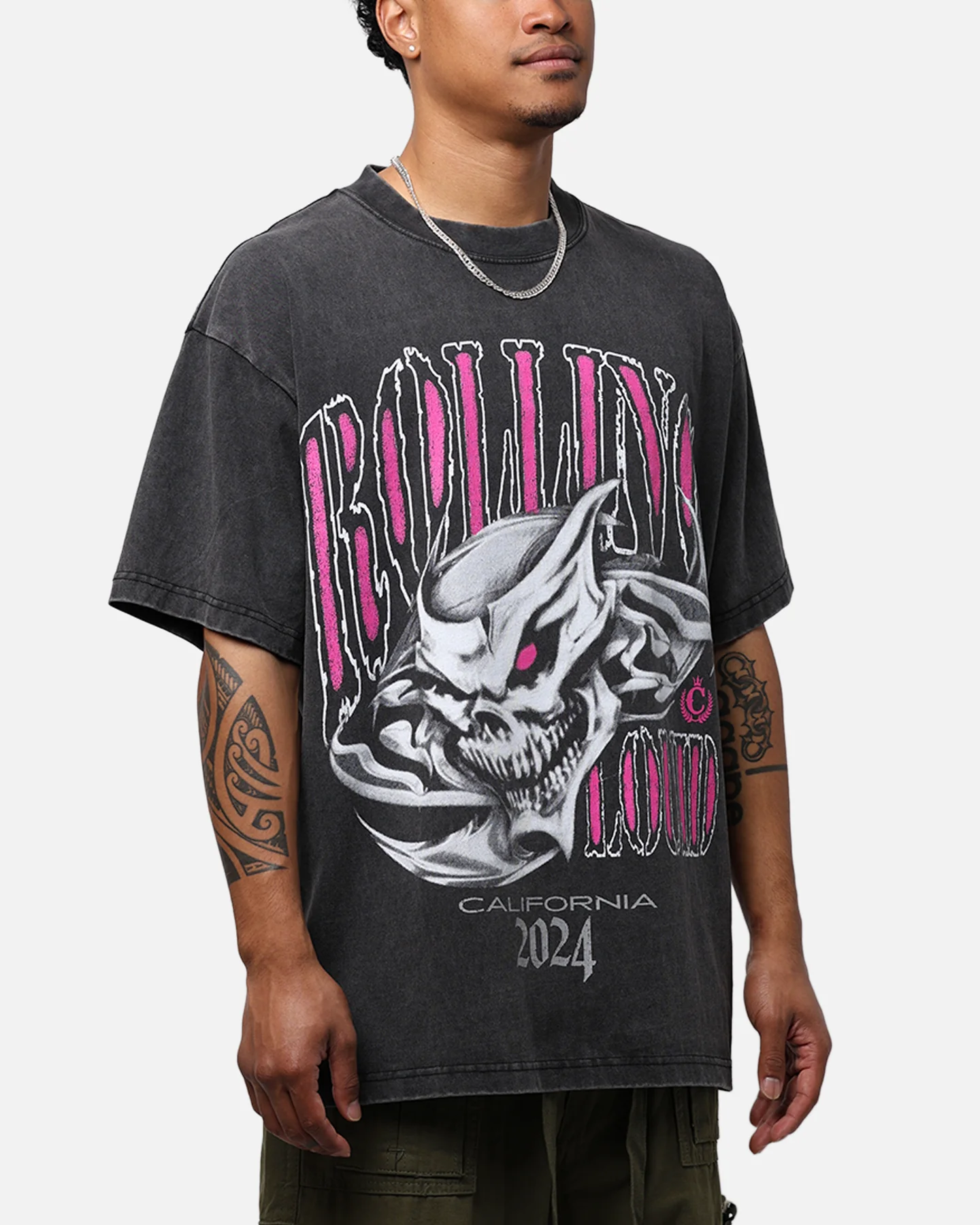 Rolling Loud Jester T-Shirt Vintage Black - Image 6