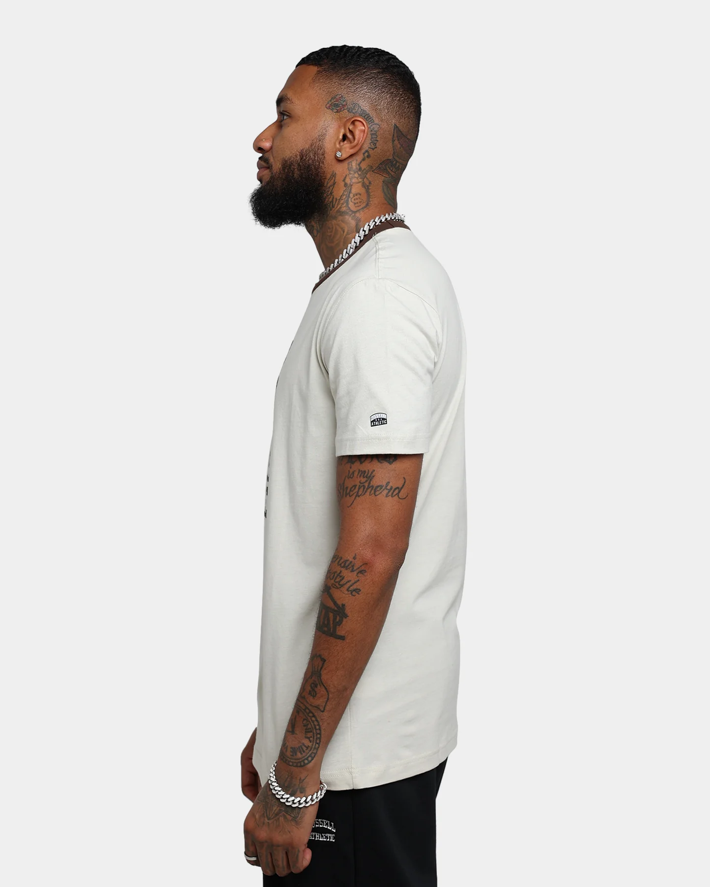 Russell Athletic Collegiate Flock T-Shirt Beach - Image 6