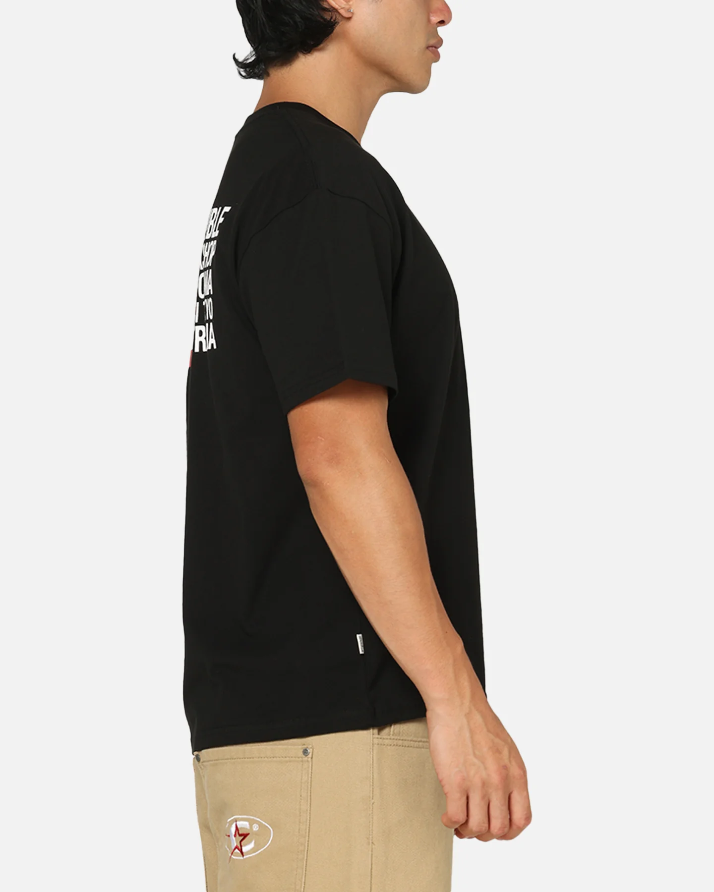 S Double City Cube T-Shirt Black - Image 5