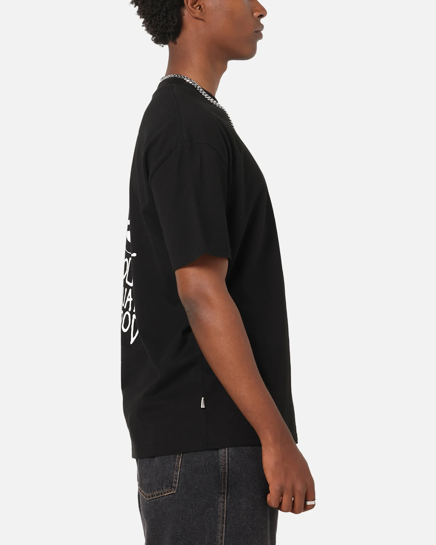 S Double Crown Dot T-Shirt Black - Image 5