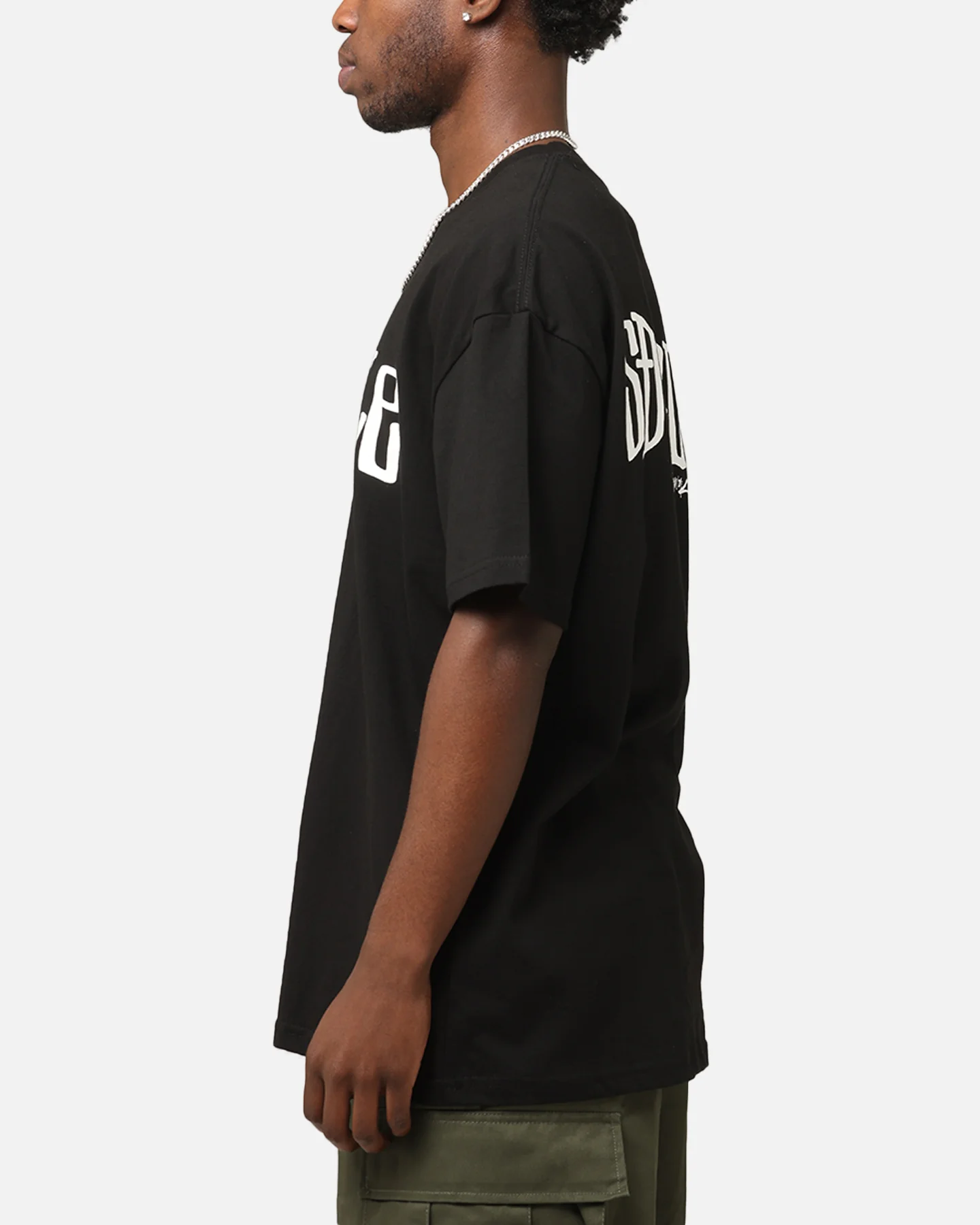 S Double Design By T-Shirt Black - Image 6