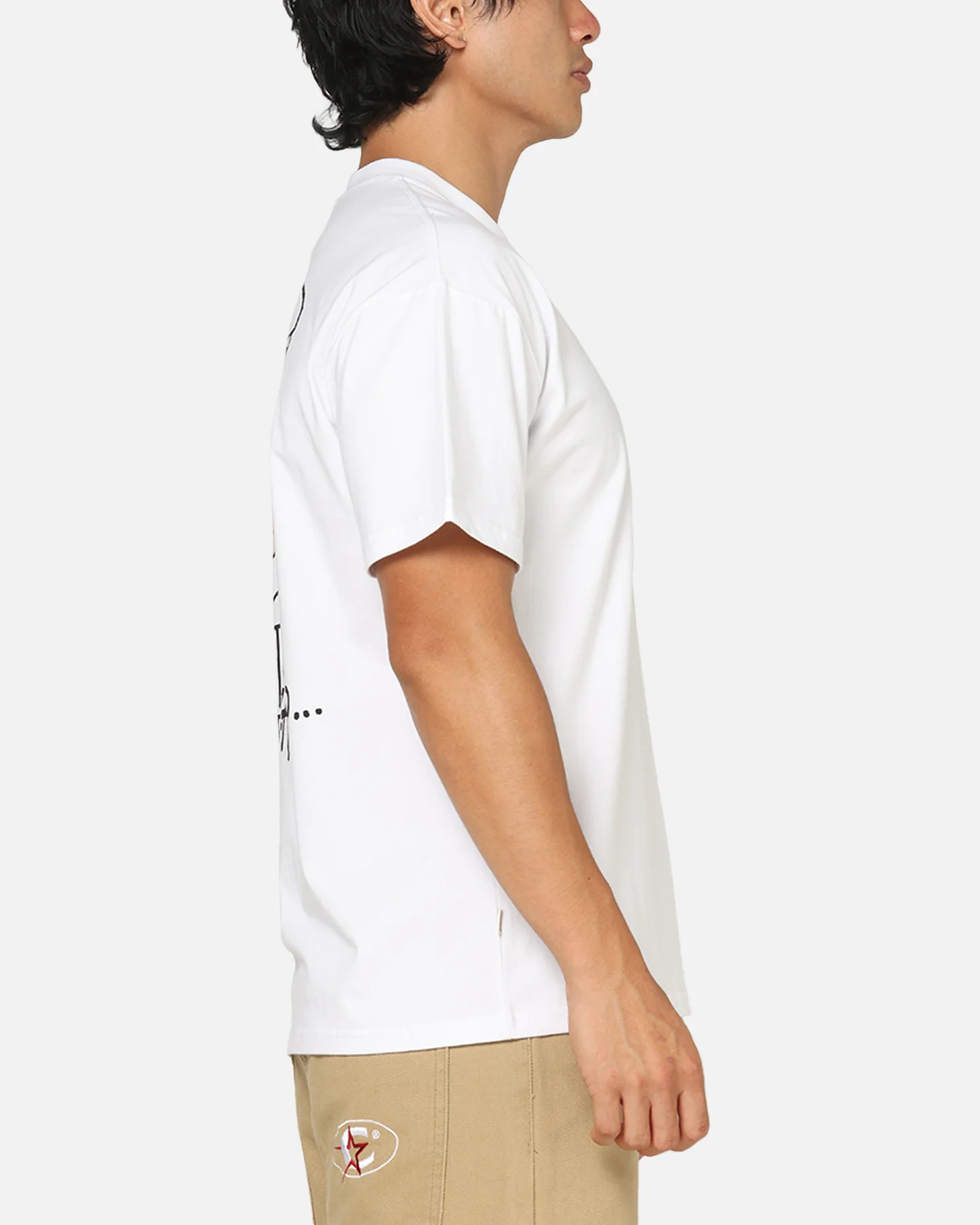 S Double Fantastico T-Shirt White - Image 5