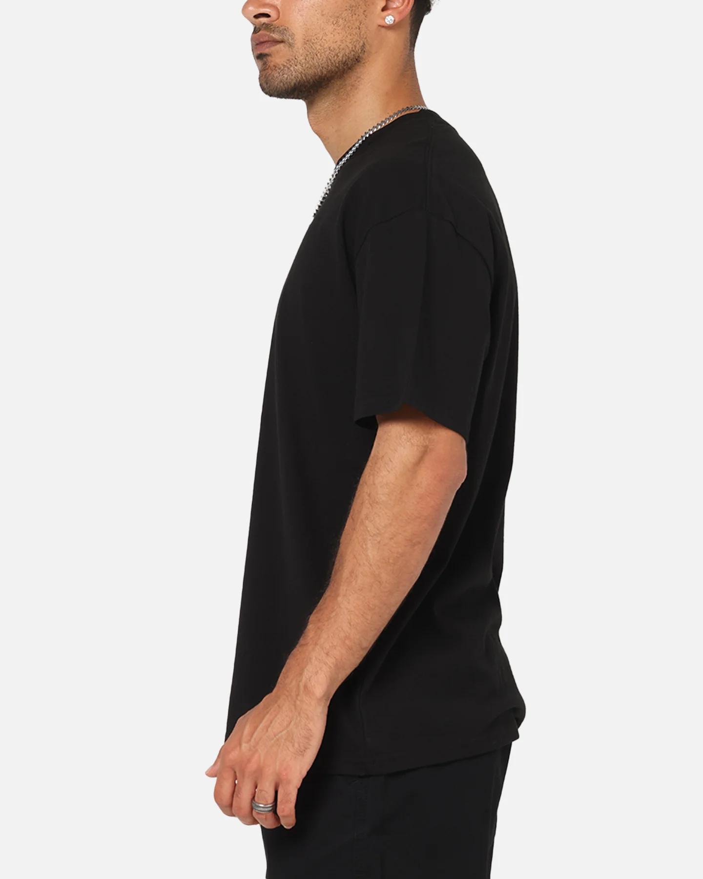 S Double Godfather T-Shirt Black - Image 5