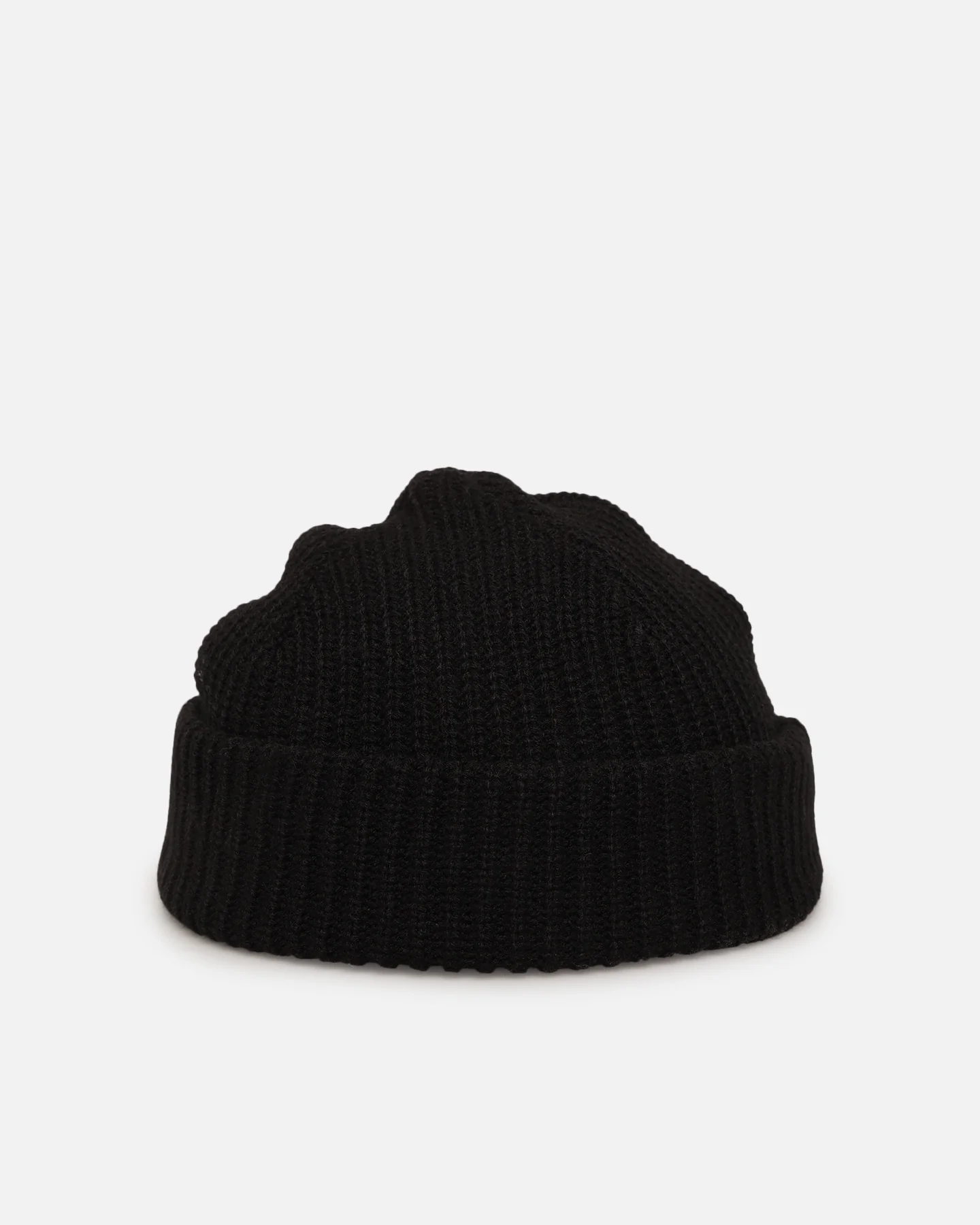 S Double Low Beanie Black - Image 3