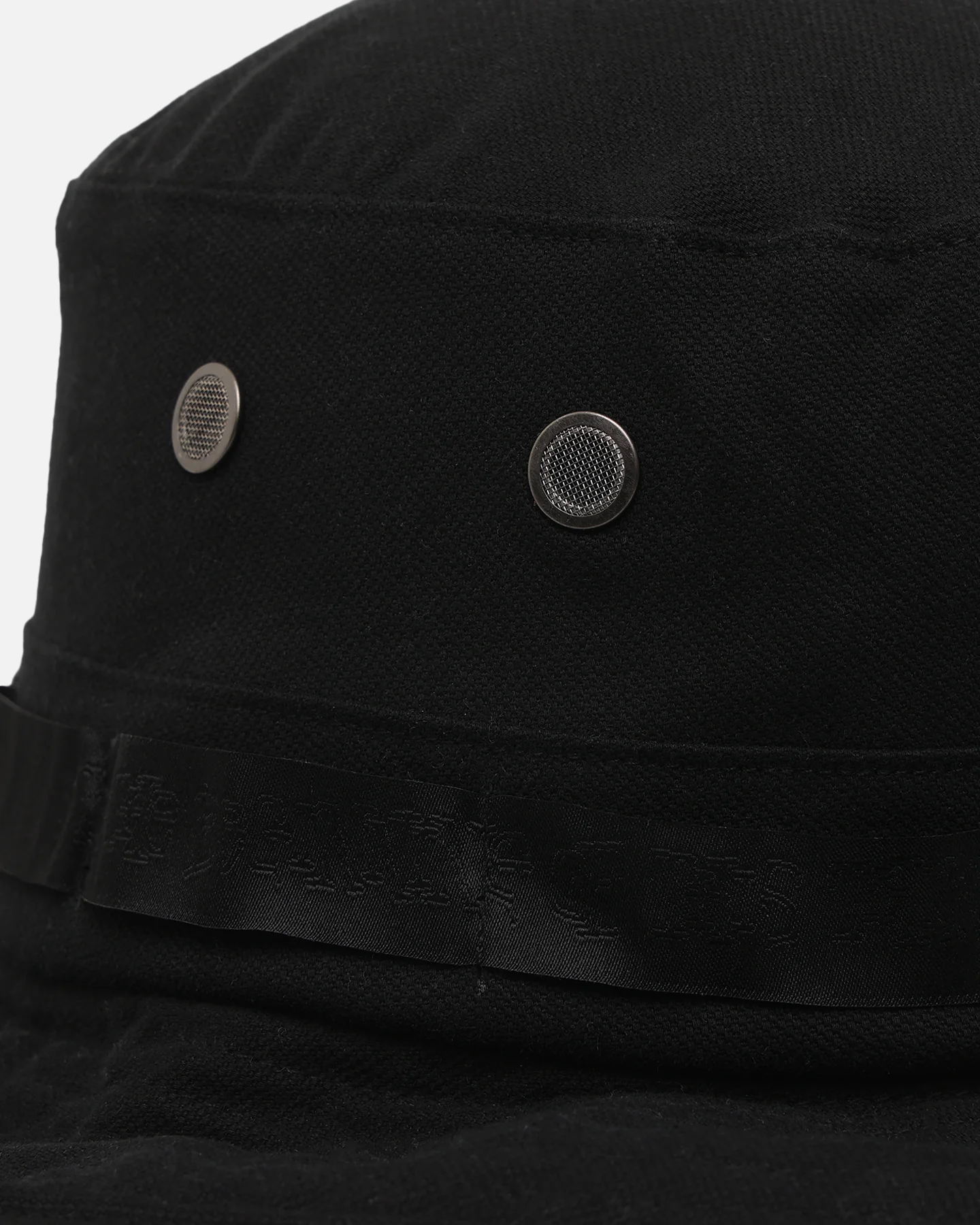 S Double Mid-Block Boonie Bucket Hat Black - Image 6