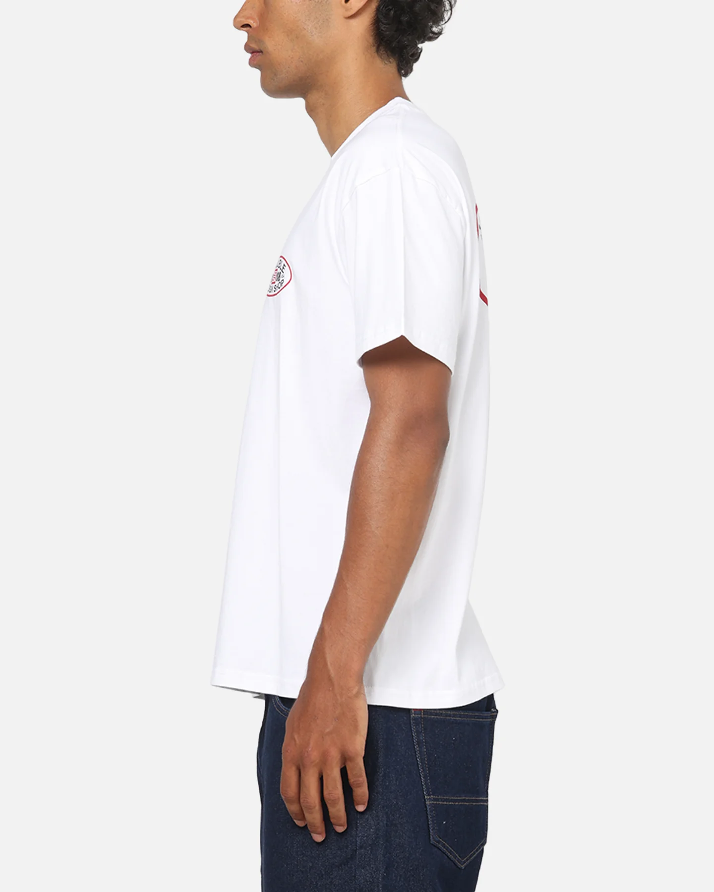 S Double Oval T-Shirt White - Image 6