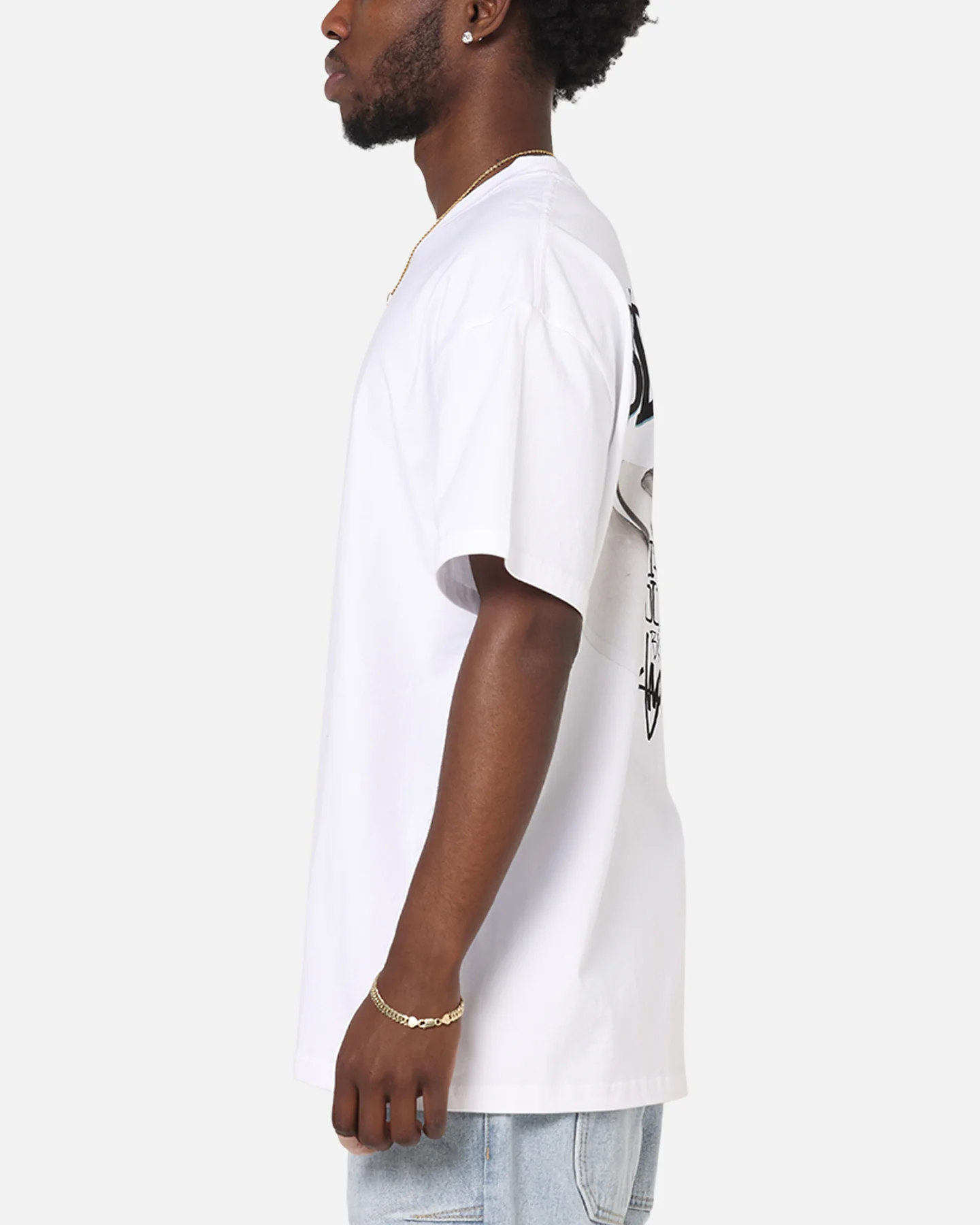 S Double Pintails T-Shirt White - Image 6