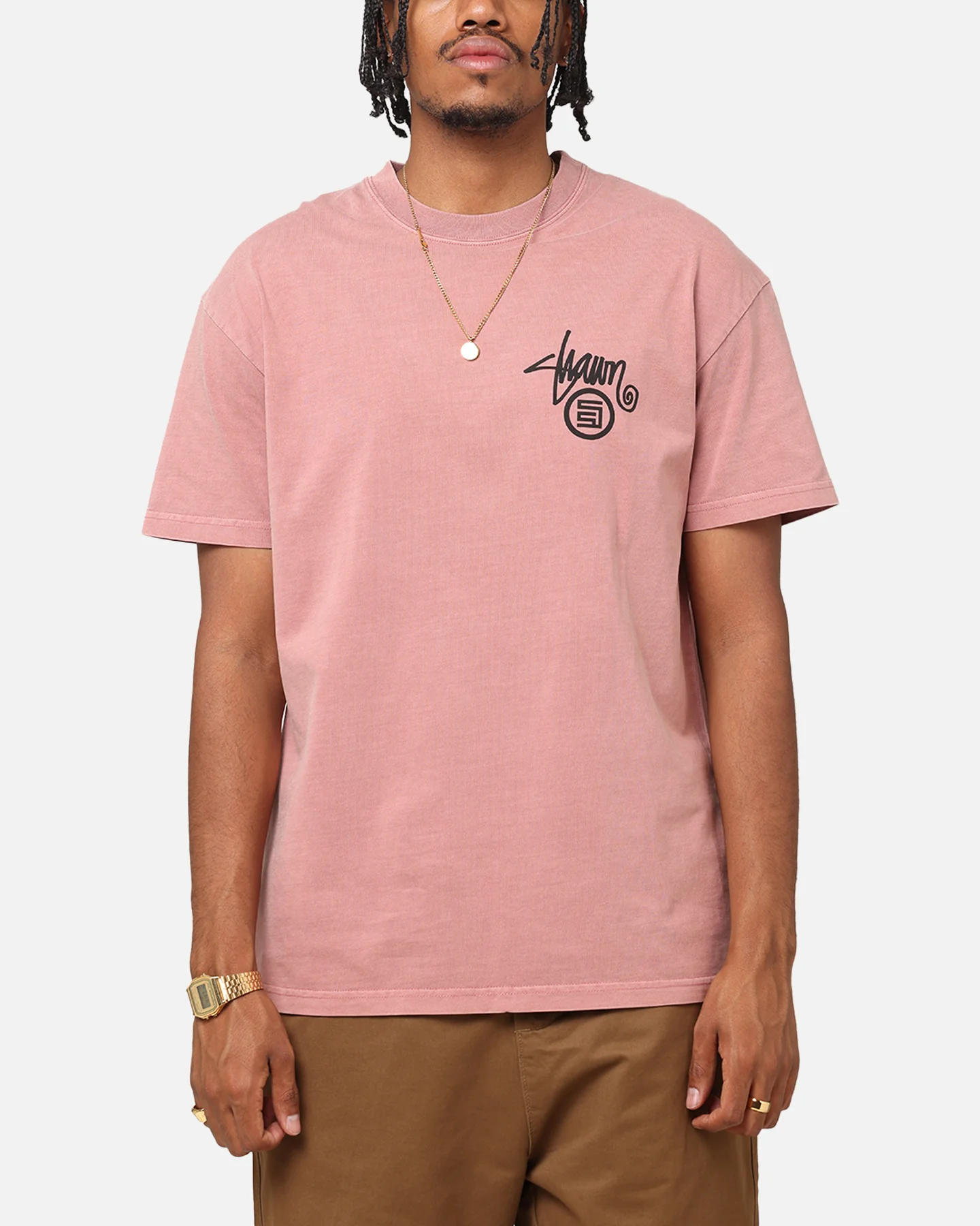 S Double Shawn Dot T-Shirt Rose - Image 2