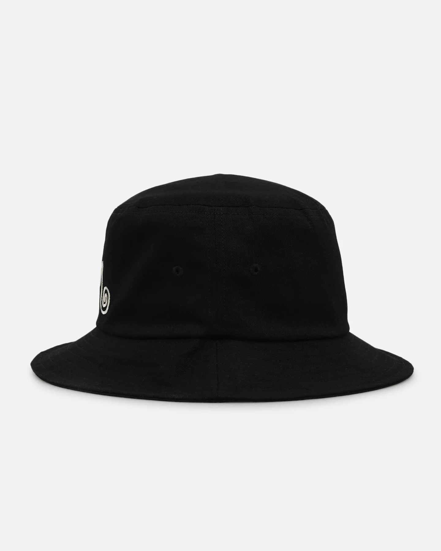 S Double Shawn Script Bucket Hat Black - Image 2