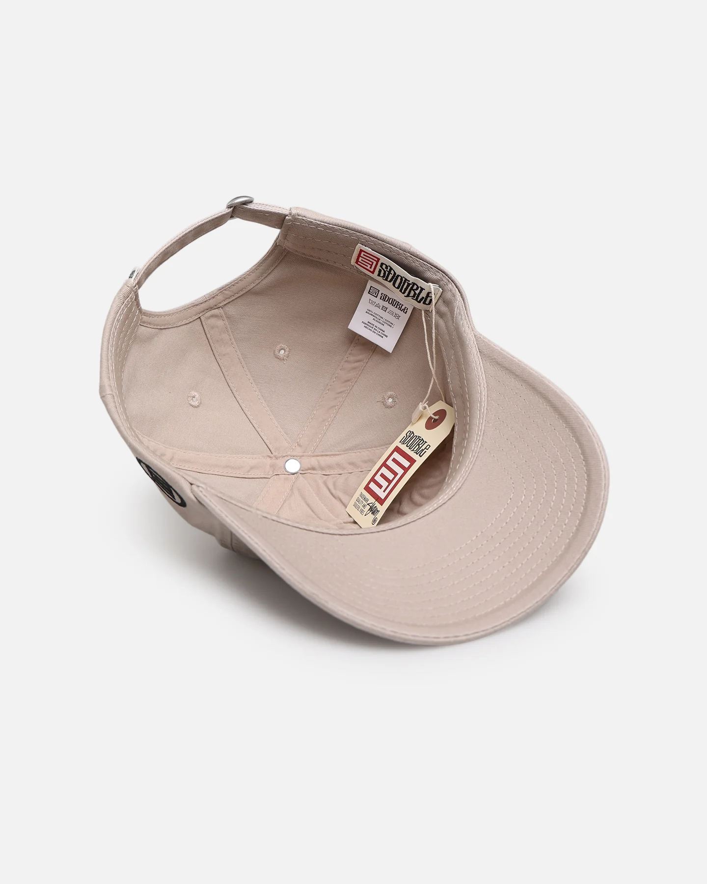 S Double Shawn Script Strapback Stone - Image 6