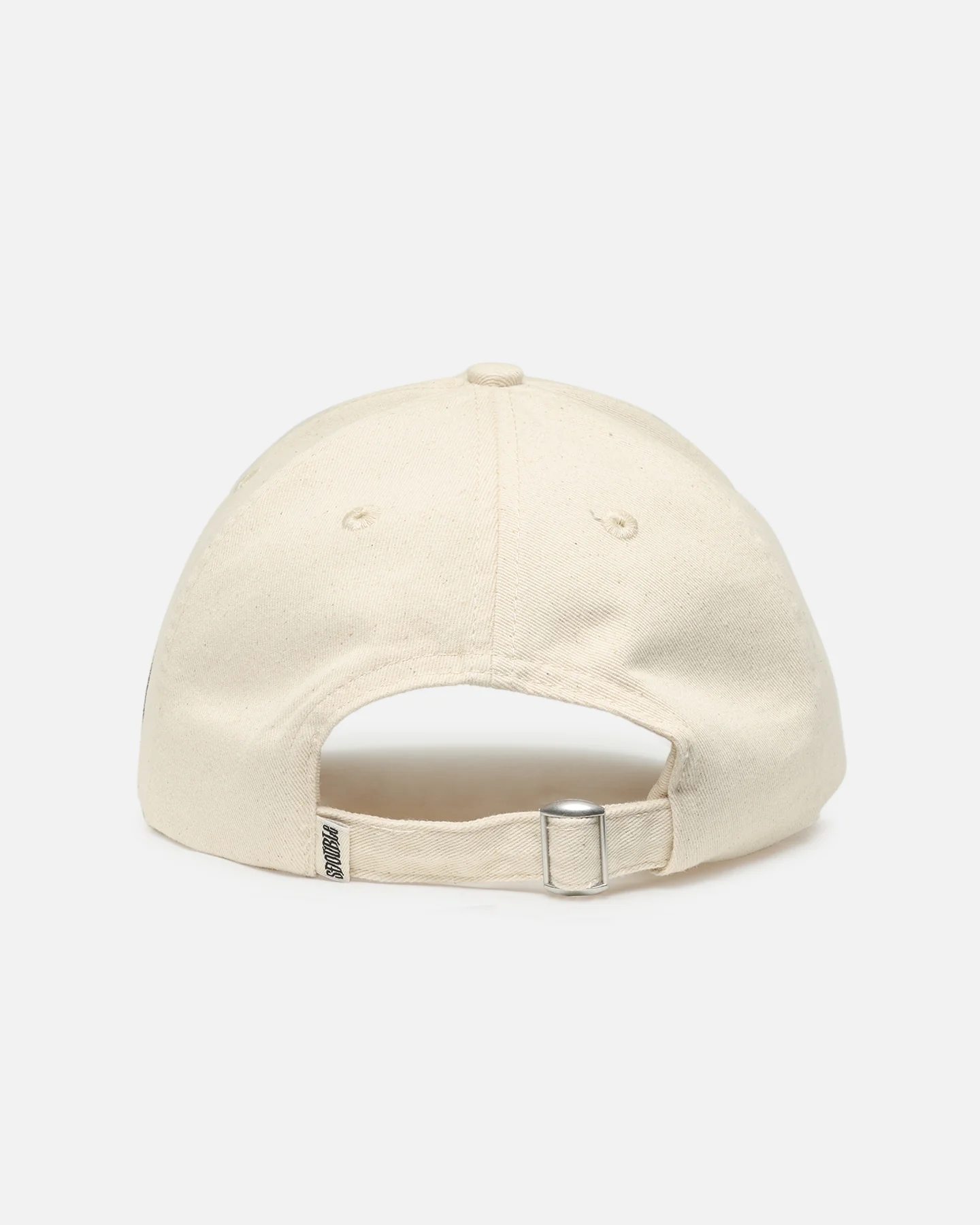 S Double Shawn Script Strapback Unbleached - Image 2