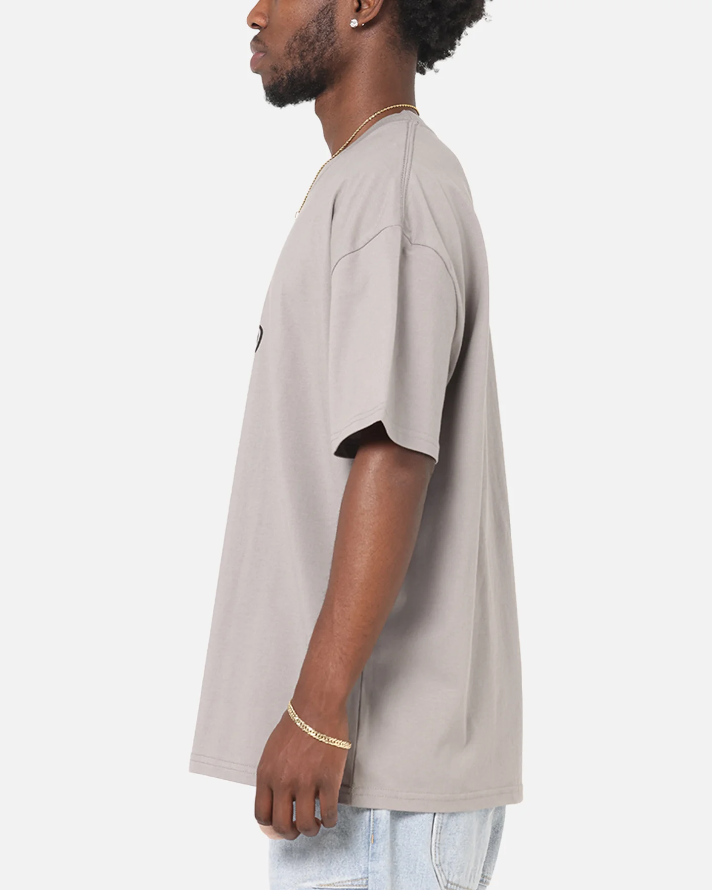 S Double Small Stock T-Shirt Stone - Image 5