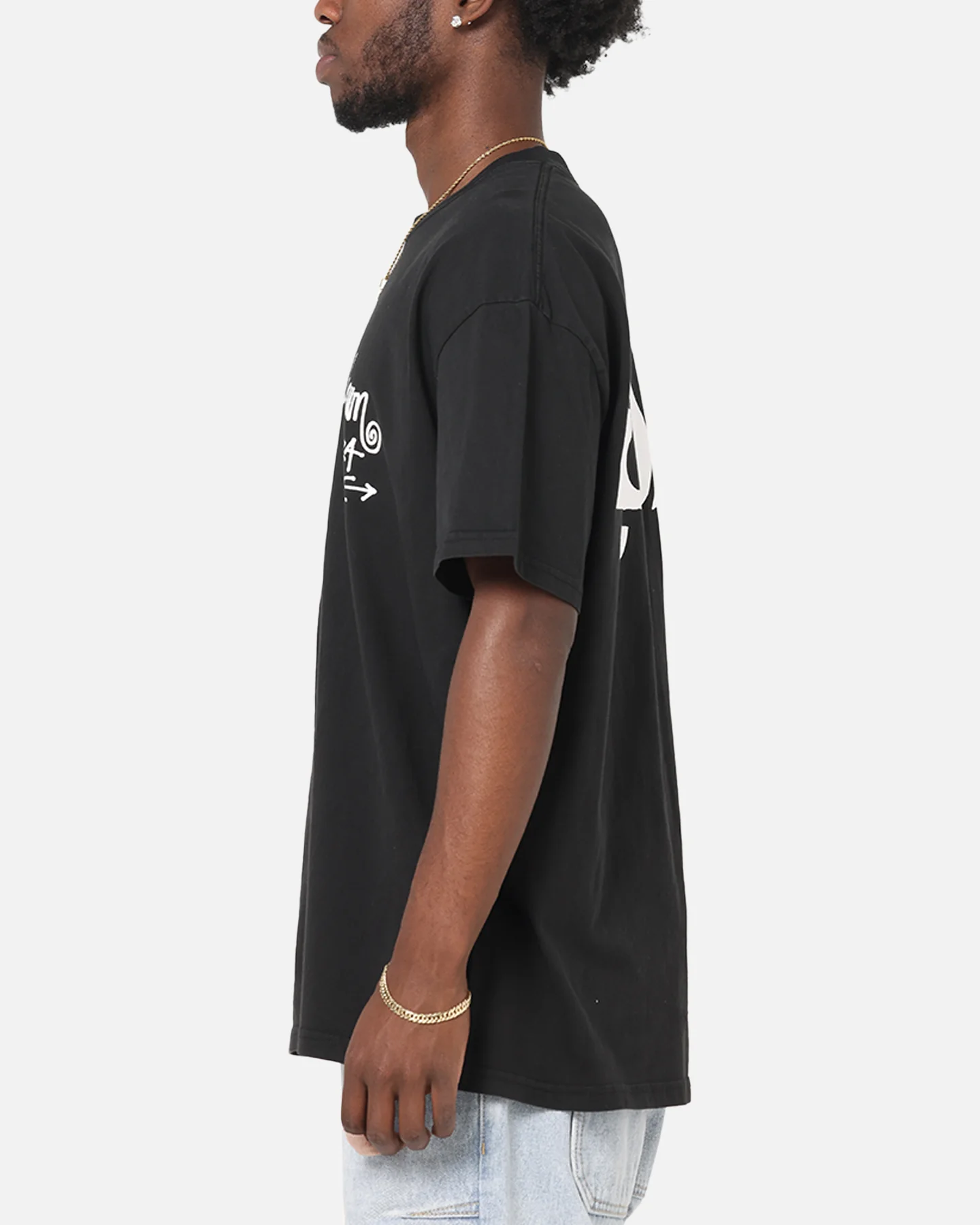 S Double Ultra Glide T-Shirt Washed Black - Image 6