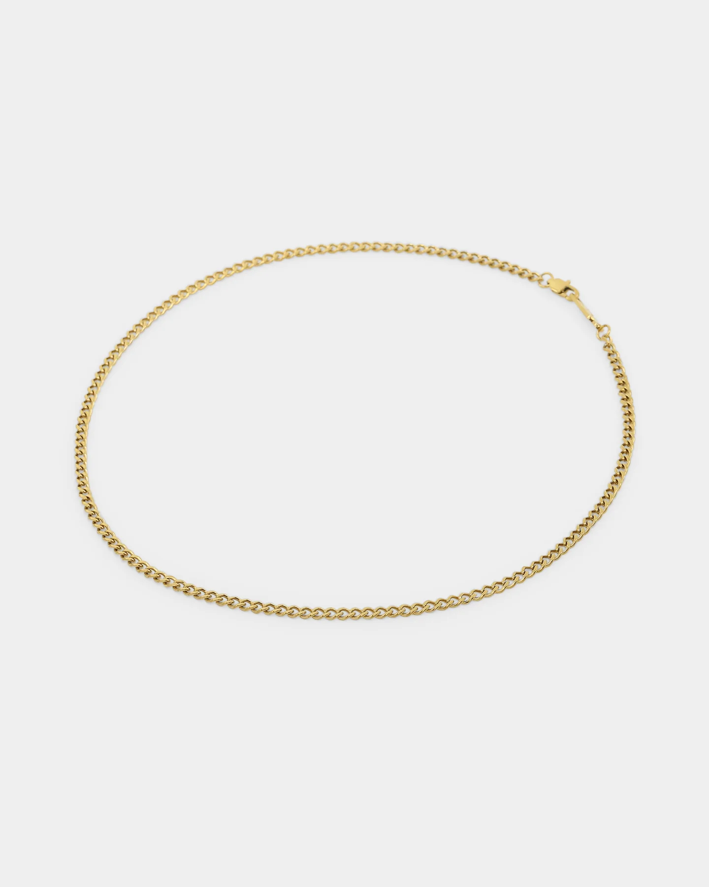 Saint Morta 3mm Micro Cuban Chain Gold - Image 3