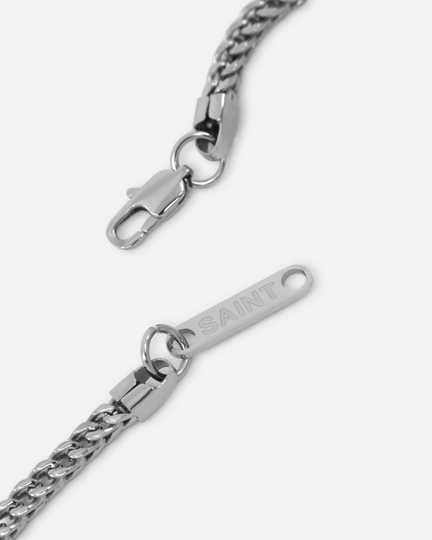 Saint Morta 4mm Franco Chain White Gold - Image 7
