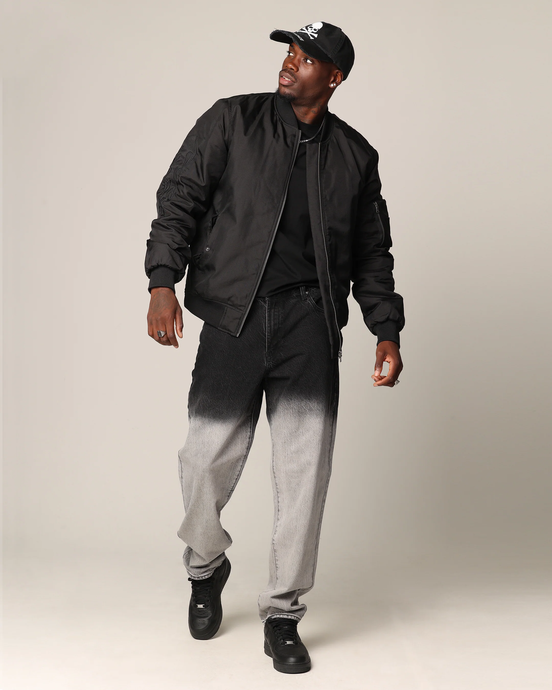 Saint Morta Acid Rain Psykhe Jeans Black Acid Rain - Image 2