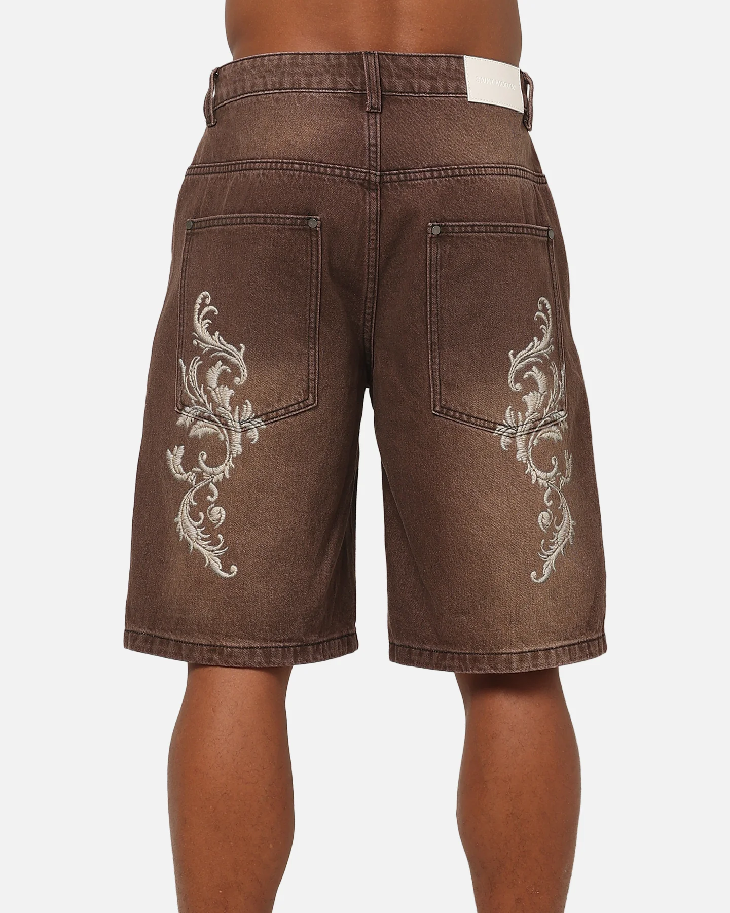 Saint Morta Amplus Baroque Jorts Dark Earth - Image 8