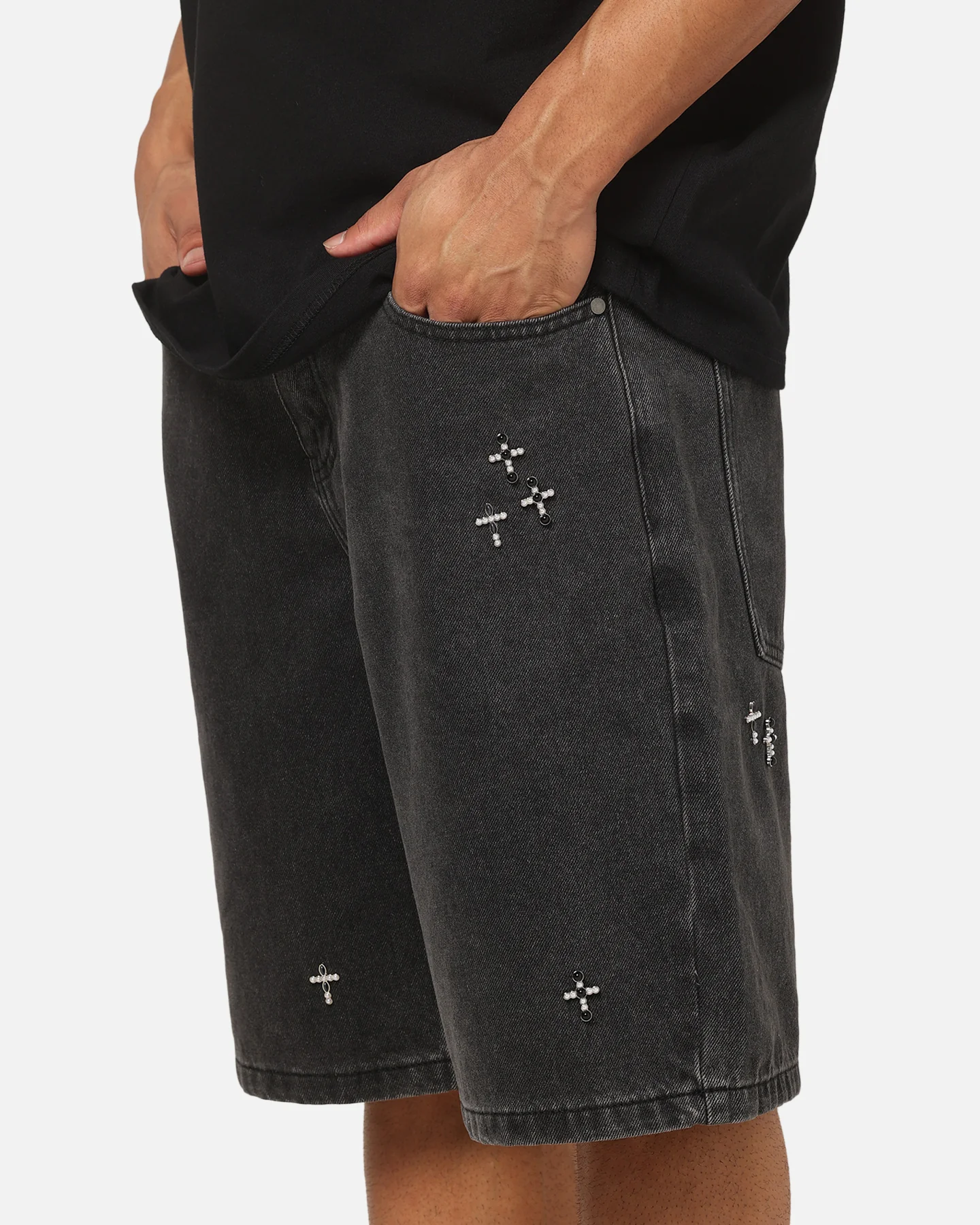 Saint Morta Amplus Credo Jorts Black Shadow - Image 3