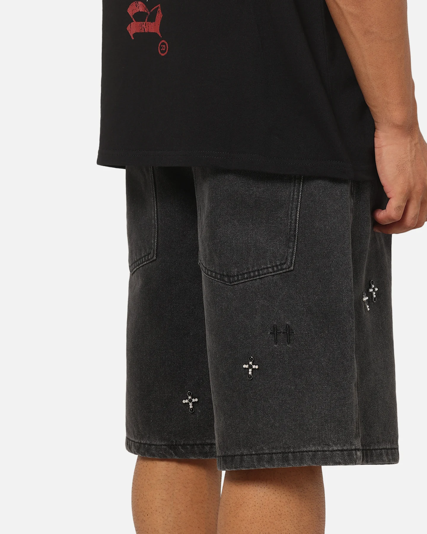 Saint Morta Amplus Credo Jorts Black Shadow - Image 4