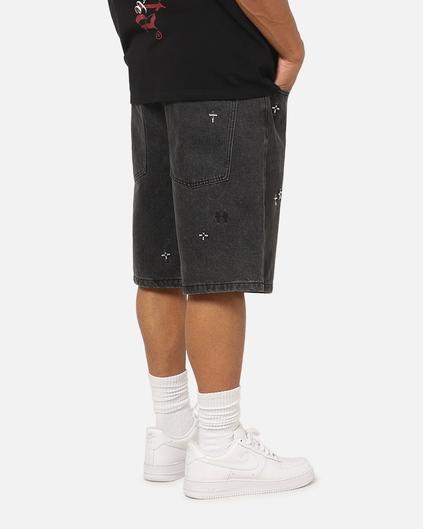 Saint Morta Amplus Credo Jorts Black Shadow - Image 5