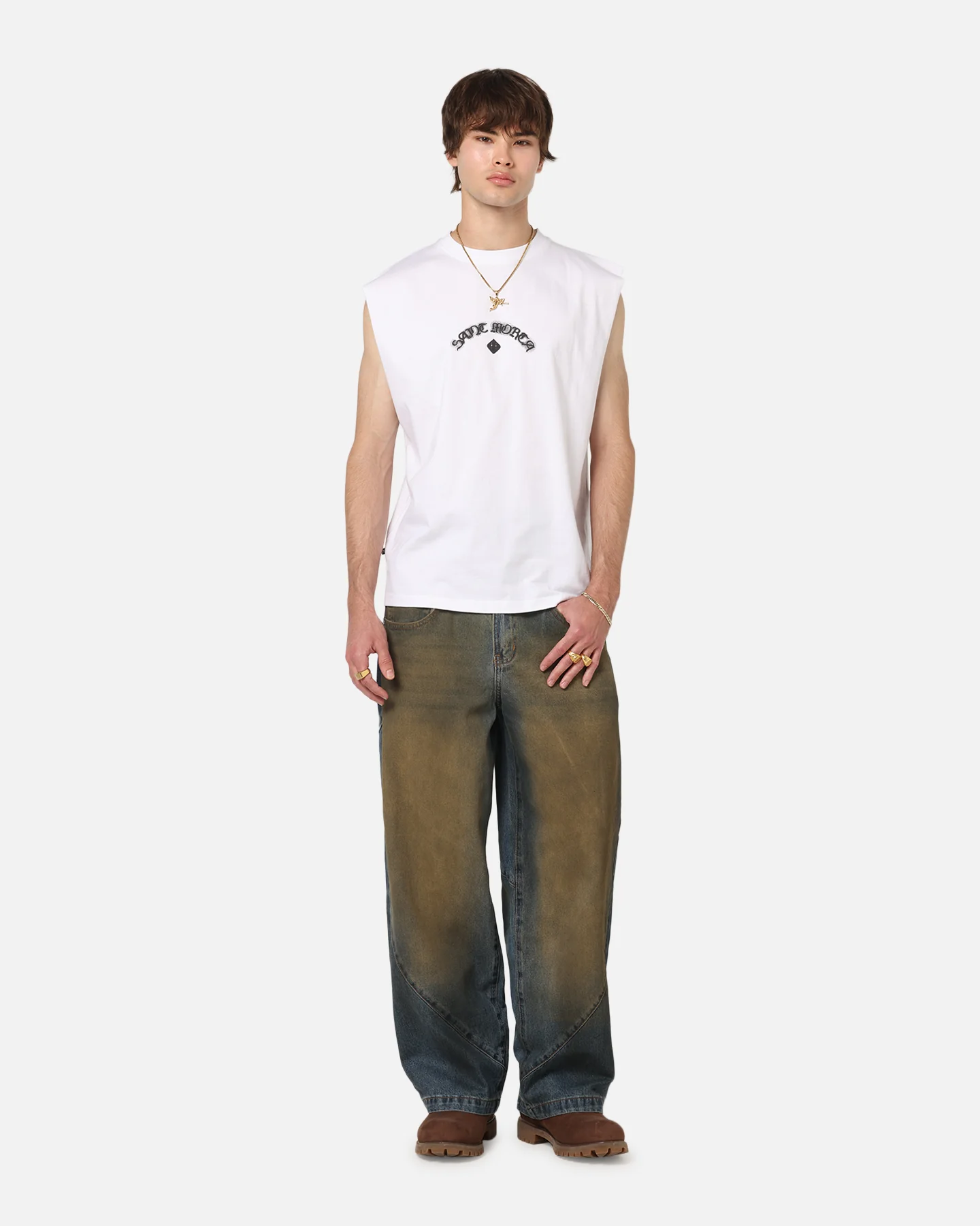 Saint Morta Amplus Dirty Jeans Real Dirty Blue - Image 2