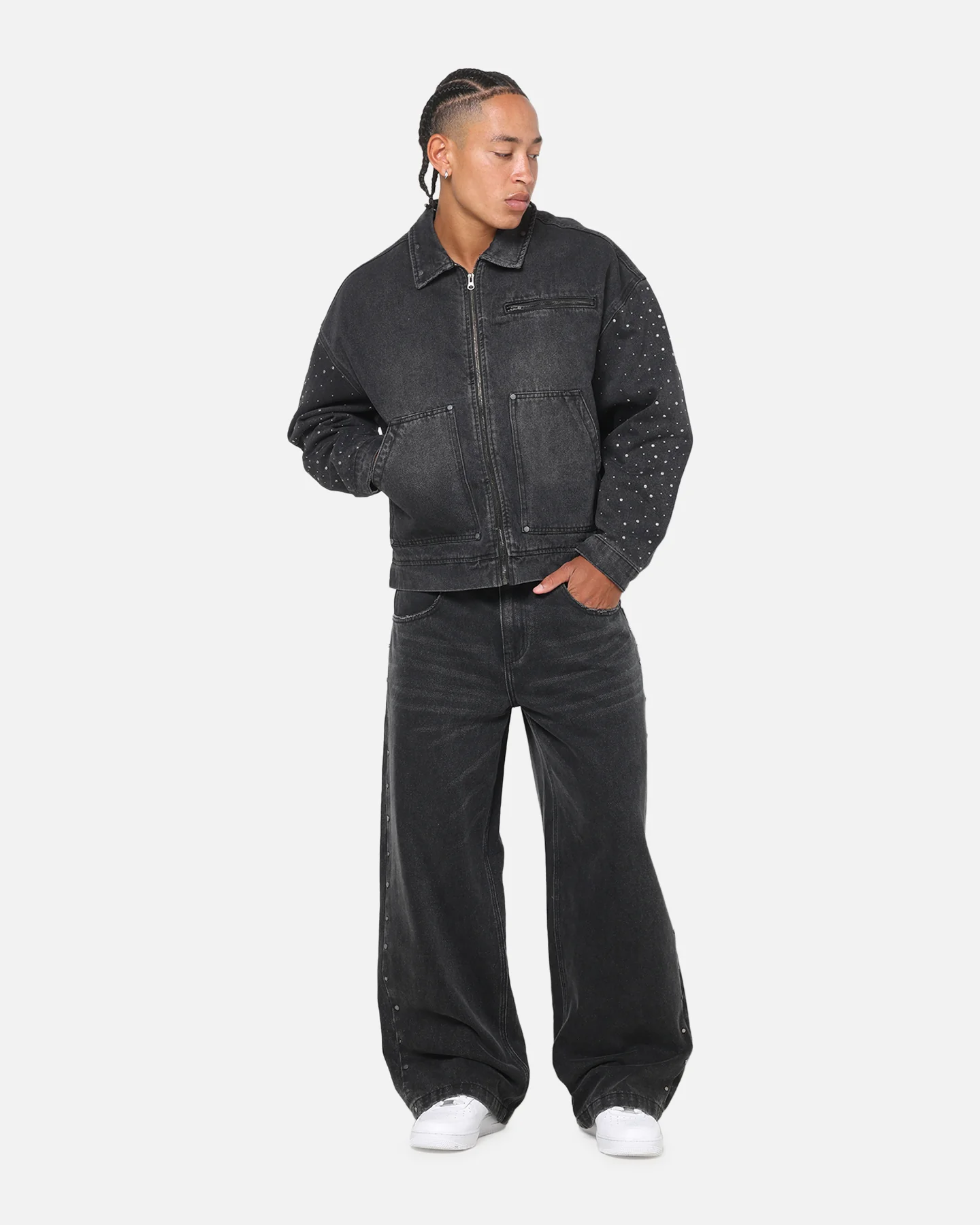 Saint Morta Amplus Divine Riot Jeans Black Shadow - Image 2