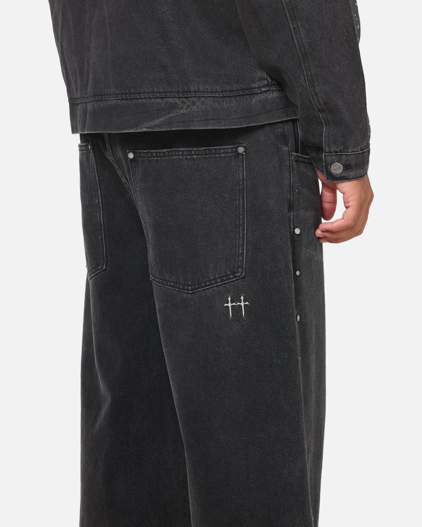 Saint Morta Amplus Divine Riot Jeans Black Shadow - Image 4