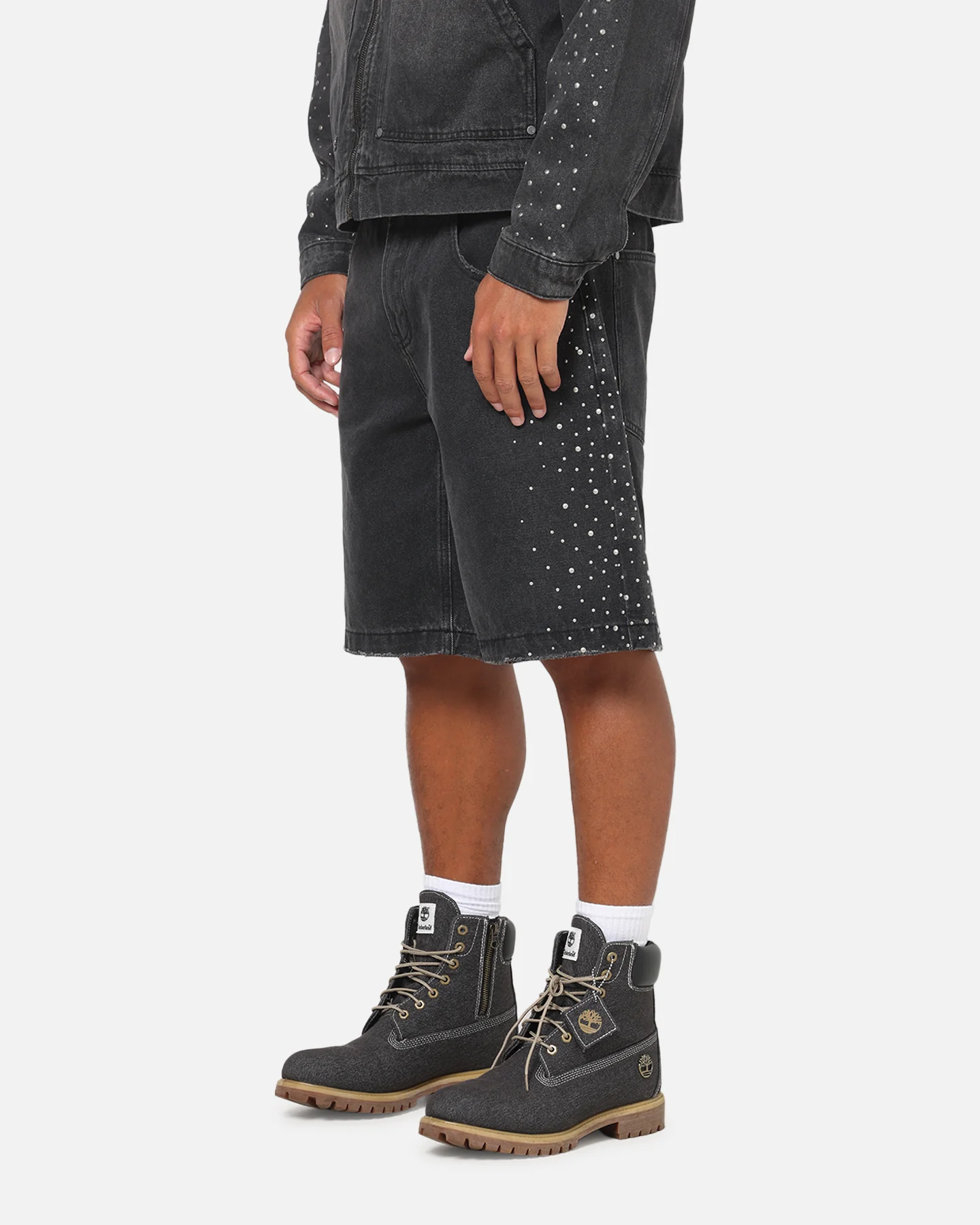 Saint Morta Amplus Divine Riot Jorts Black Shadow - Image 6